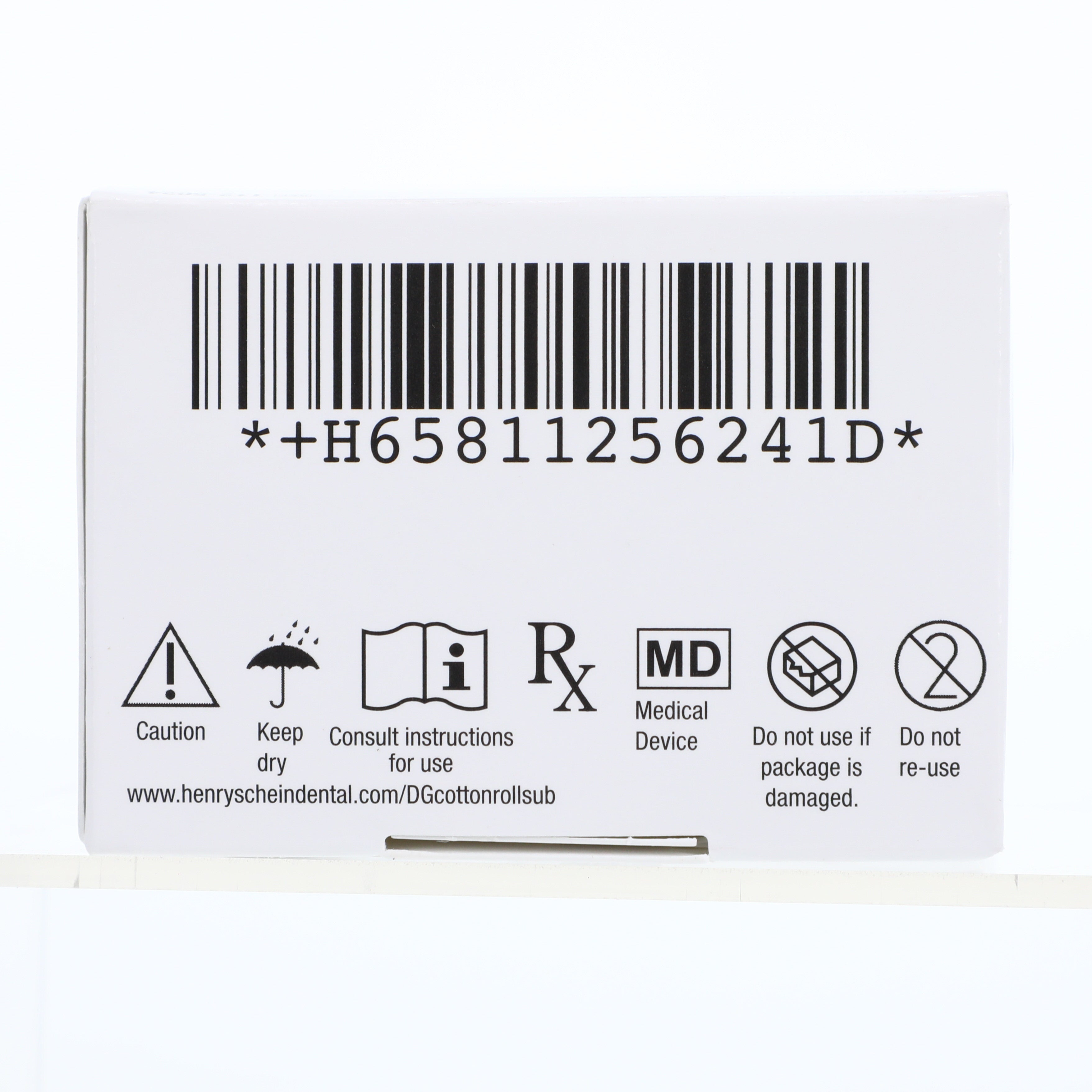 Henry Schein Dri-Gard Cotton Roll Substitute – Small, White, Absorbent Dental Roll – 50 per Box, 30 Boxes per Case – Non-Linting, Moisture Control for Dental Procedures