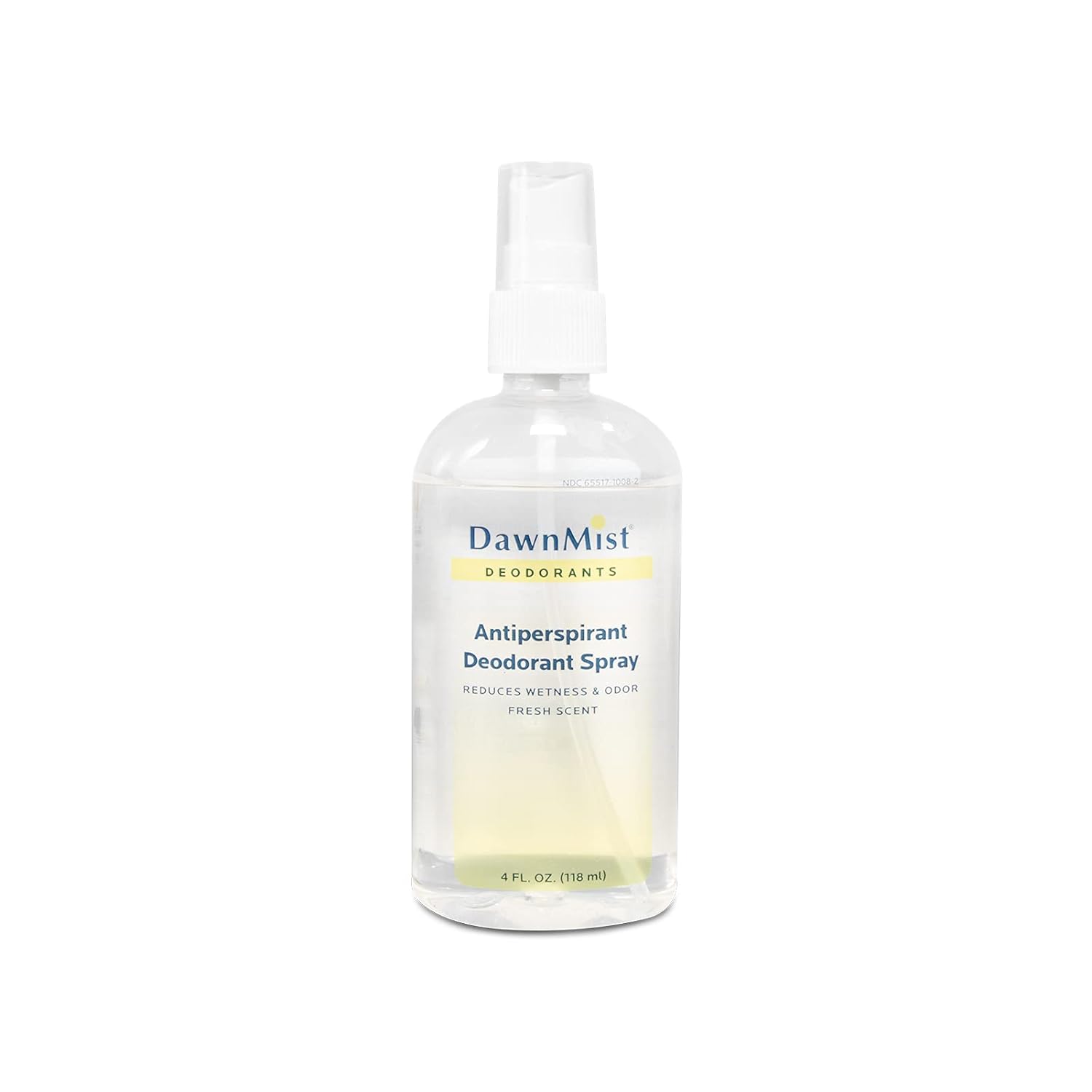 Dukal PSD40 Dawn Mist Antiperspirant Deodorant, 4 oz, Pump Spray, Pack of 48
