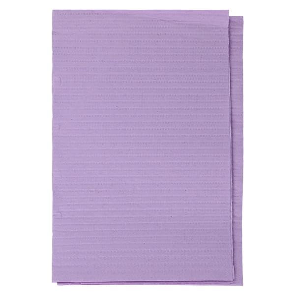 Dri-Gard Patient Towels 3-Ply Tissue/Poly – 13” x 19”, 500/Case, Disposable, Opaque Linen Finish – Durable, Fluid-Resistant Towels for Medical, Dental, or Personal Use