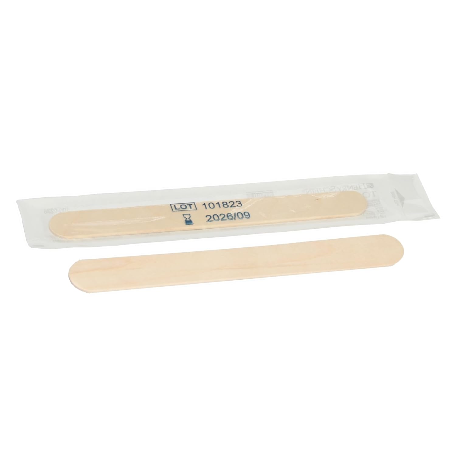 Henry Schein Sterile Tongue Depressor, 6-Inch Adult Size - Disposable, Splinter- Free Wood - Versatile for Medical, Arts, and Crafts- 10 Box/CA (100/Box) - Total 1000 Counts