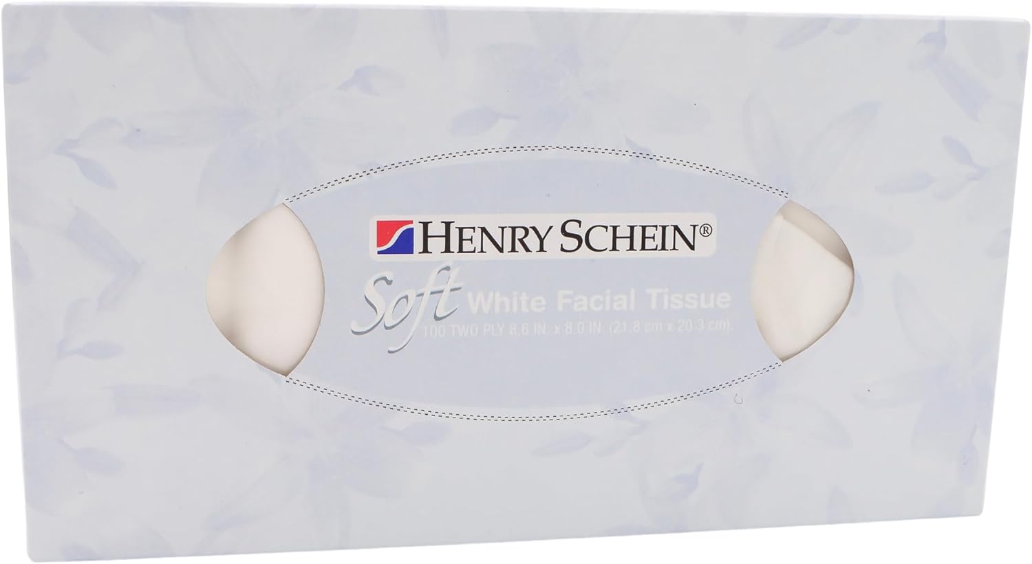 2-Ply Facial Tissue, 100 Sheets Per Box, White