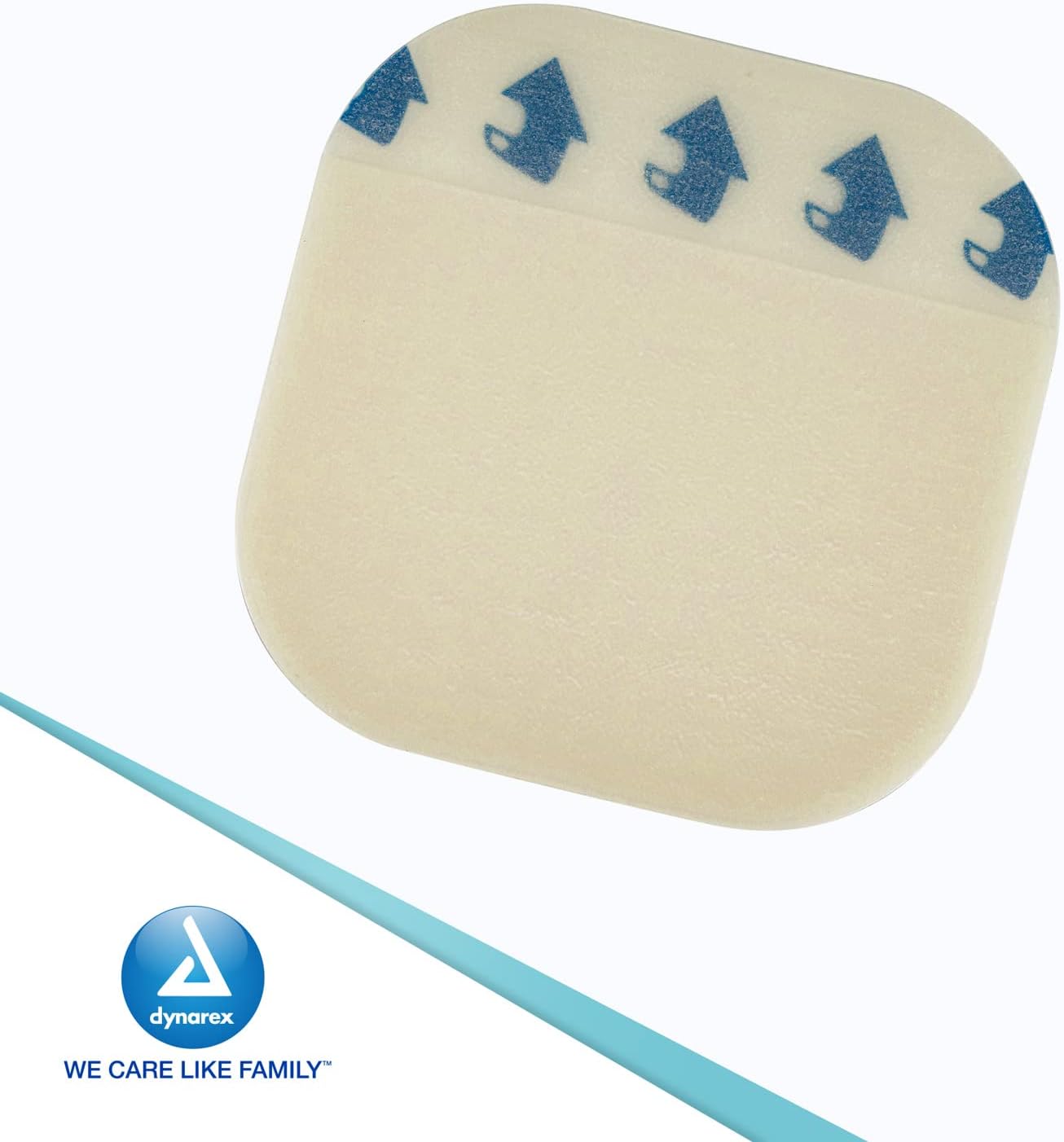 Dynarex DynaDerm Hydrocolloid Dressings, Sterile Moist Bandages Used for All Kinds of Wounds, 4" x 4", X-Thin & Latex-Free, Peel-Down Patches - 2 Boxes of 10 Dressings