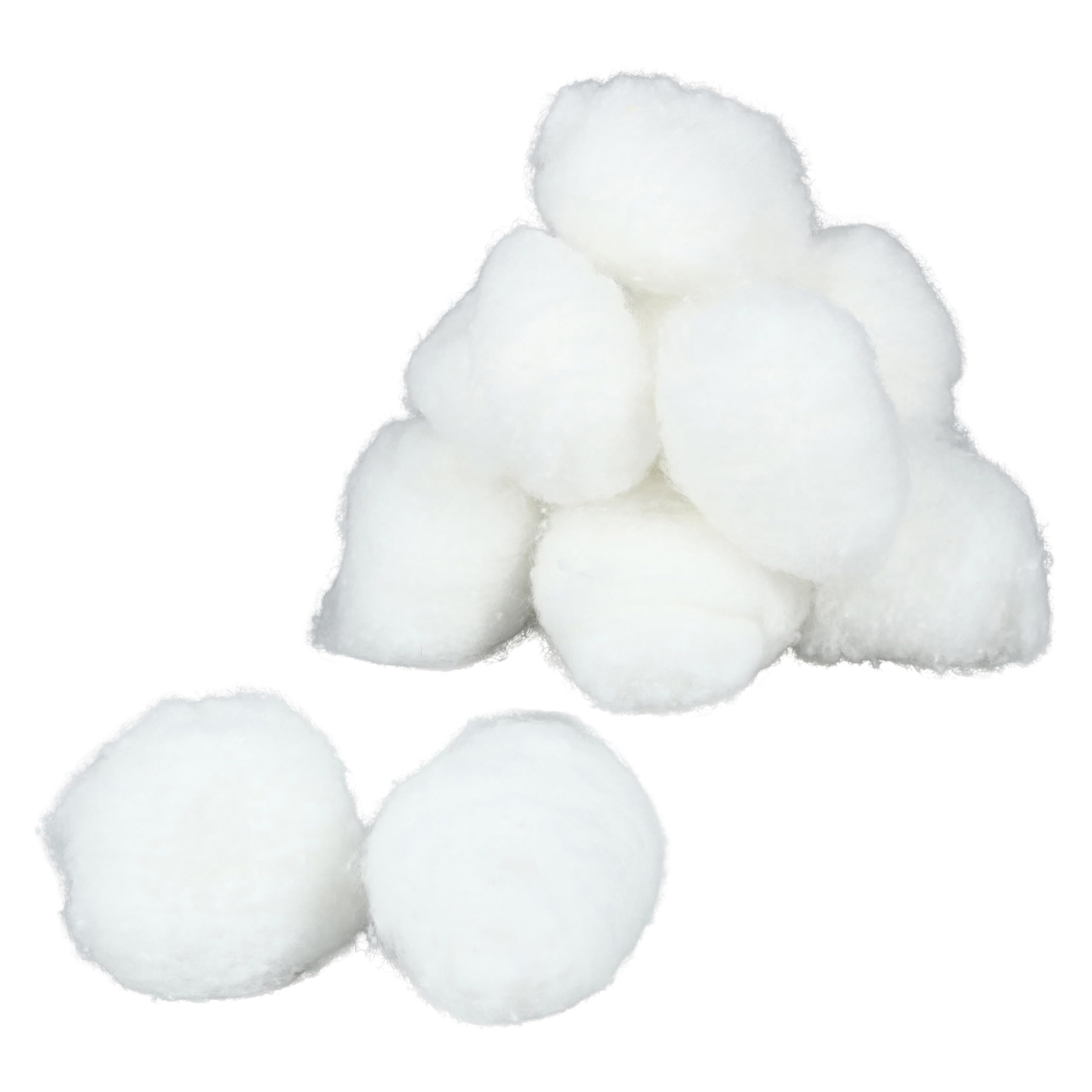 Henry Schein Cotton Balls, Medium Size, 100% Cotton, Superior Absorbency, Latex-Free, White - 500 Count