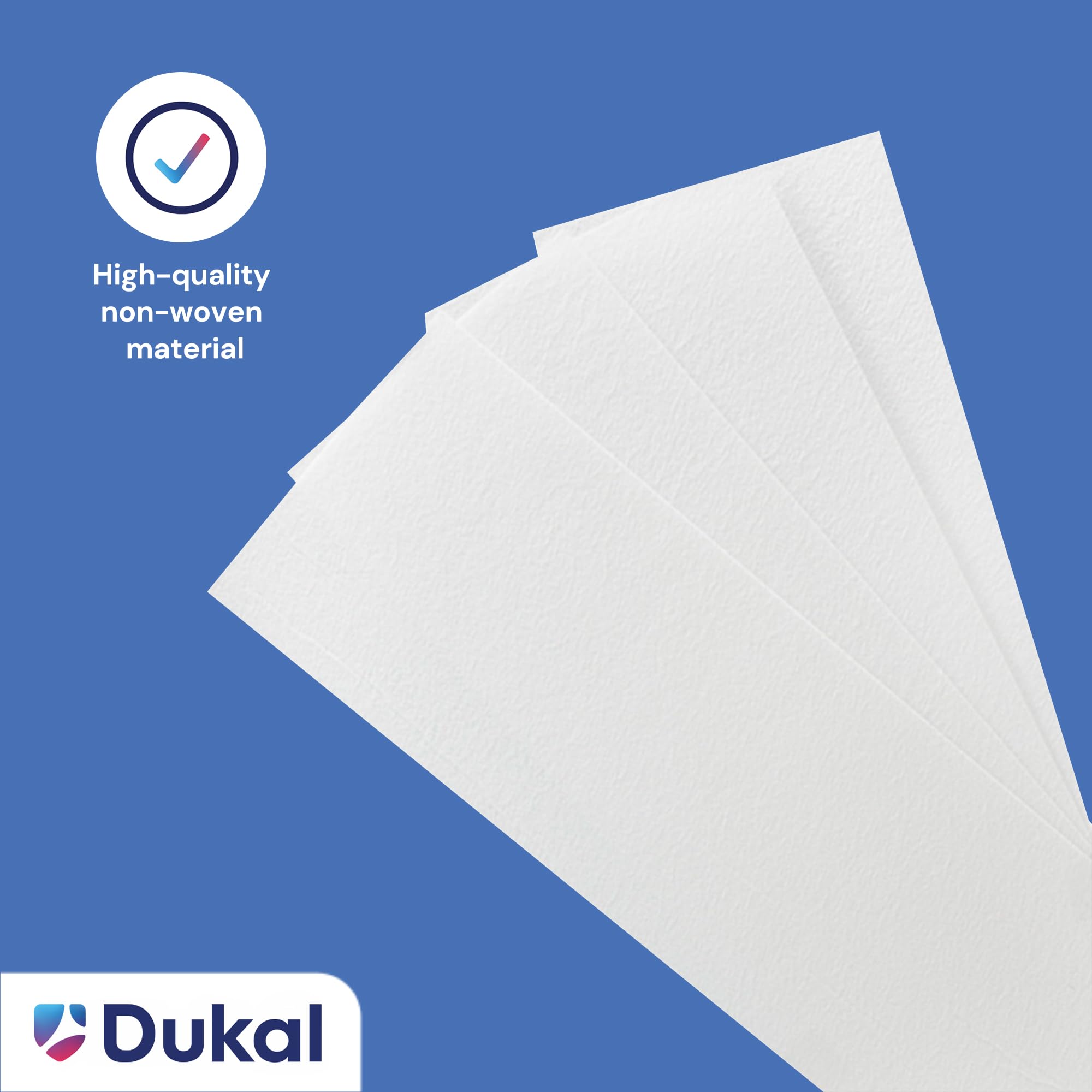 Dukal Non-Woven Wax Strips for Hair Removal, – Professional-Grade, Easy-to-Use Waxing Strips for Smooth Skin
