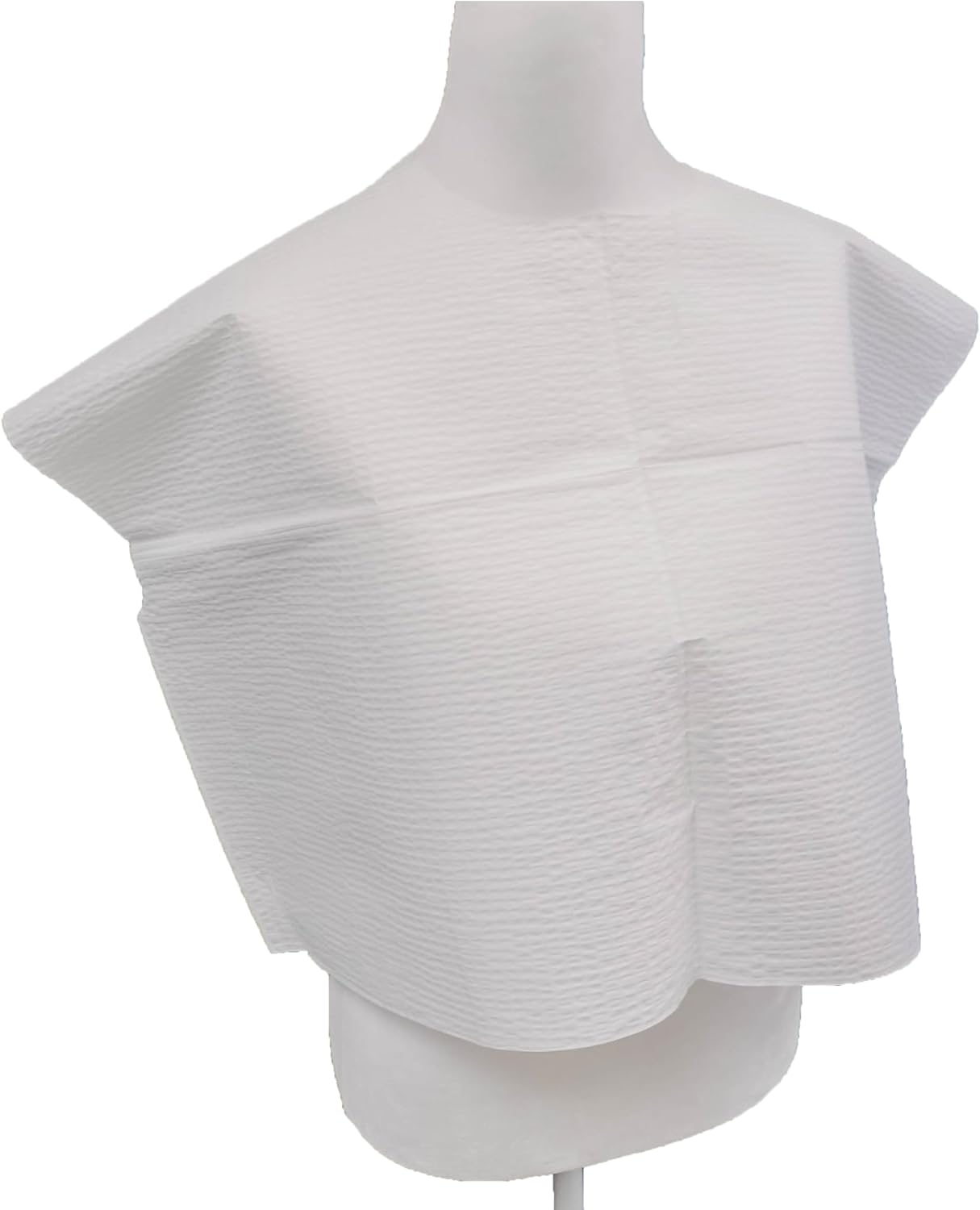 Disposable Exam Cape – 100/Case, 3-Ply Tissue/Poly, 30" x 21", Waist-Length Coverage for Patient Comfort & Protection