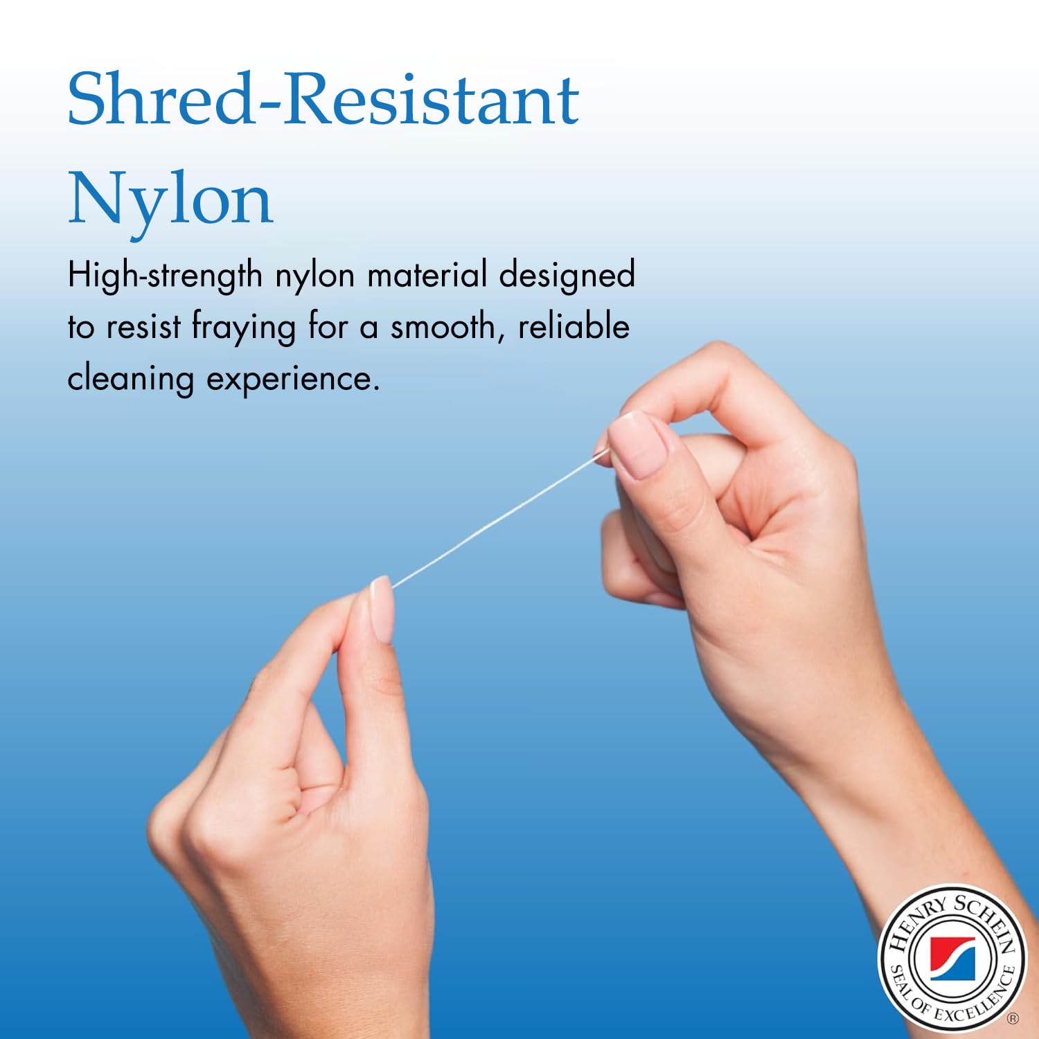 Acclean Dental Floss, Nylon, Waxed, 12 Yards, Mint Flavor, Patient Size