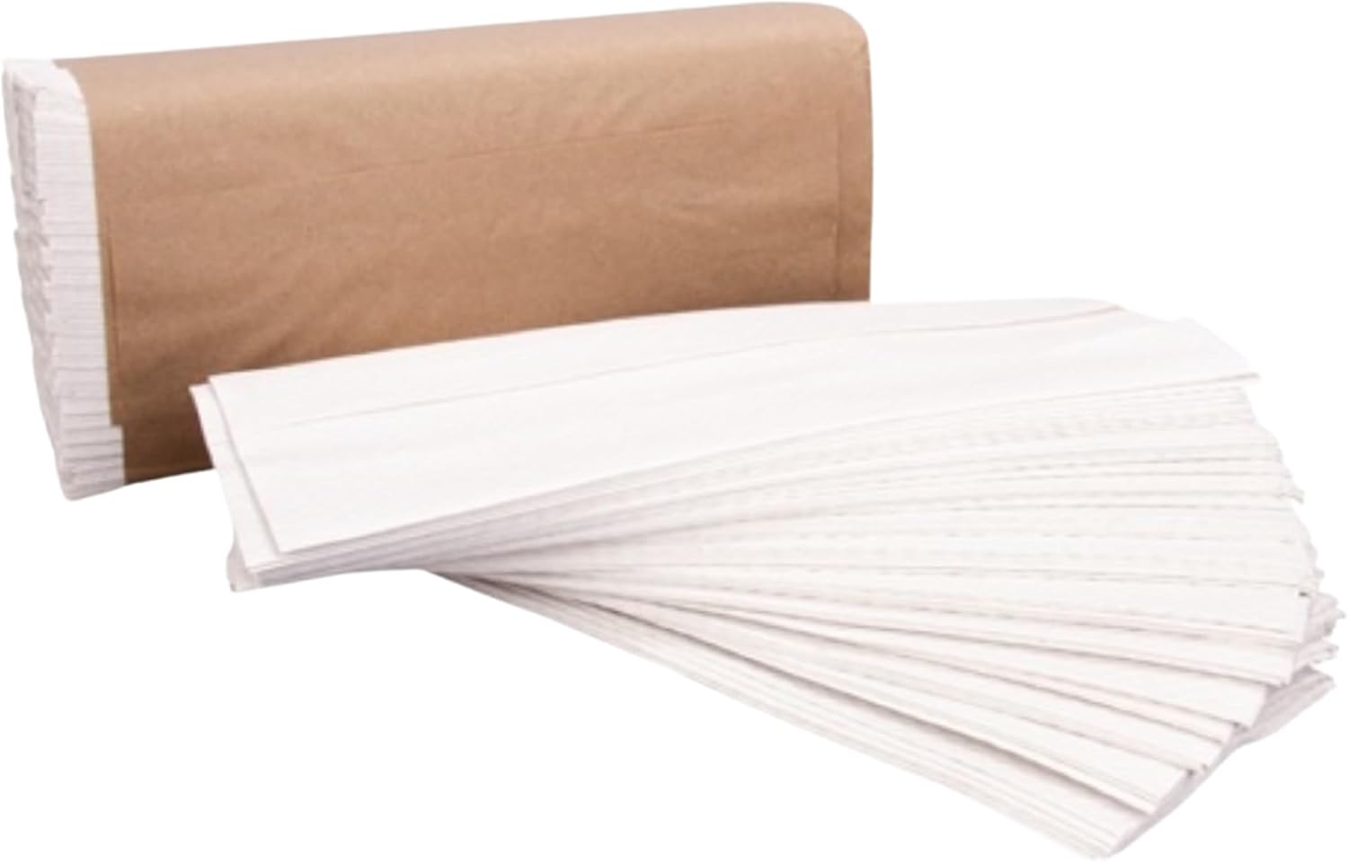Right Choice C-Fold Paper Towels – 1-Ply, White, Disposable & Absorbent, Ideal for Medical & Dental Offices, Restrooms & General Use