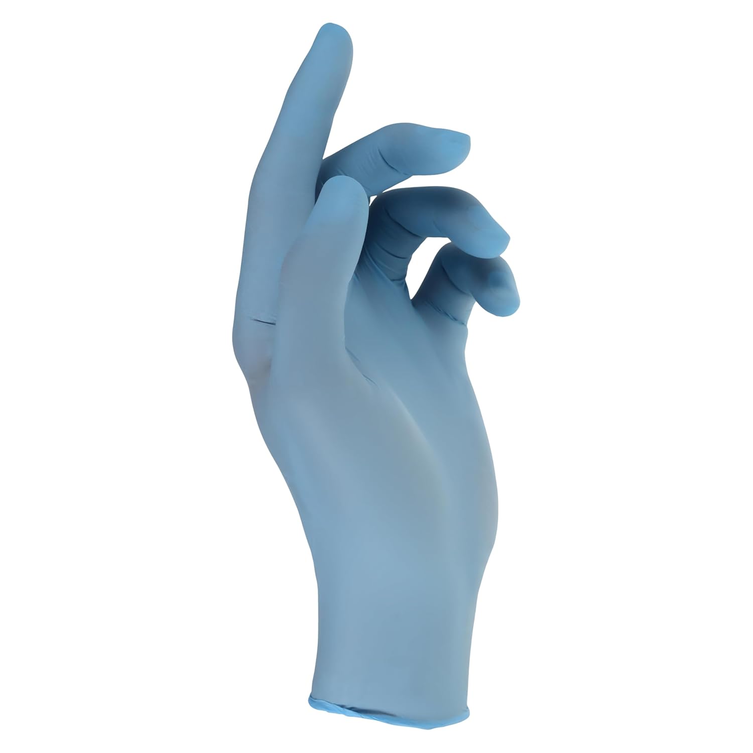 Criterion N300 Ice Blue Nitrile Exam Gloves – Sizes XS–XL, Chlorinated, Non-Sterile, Latex-Free – 300/Box (XS–L), 250/Box (XL)