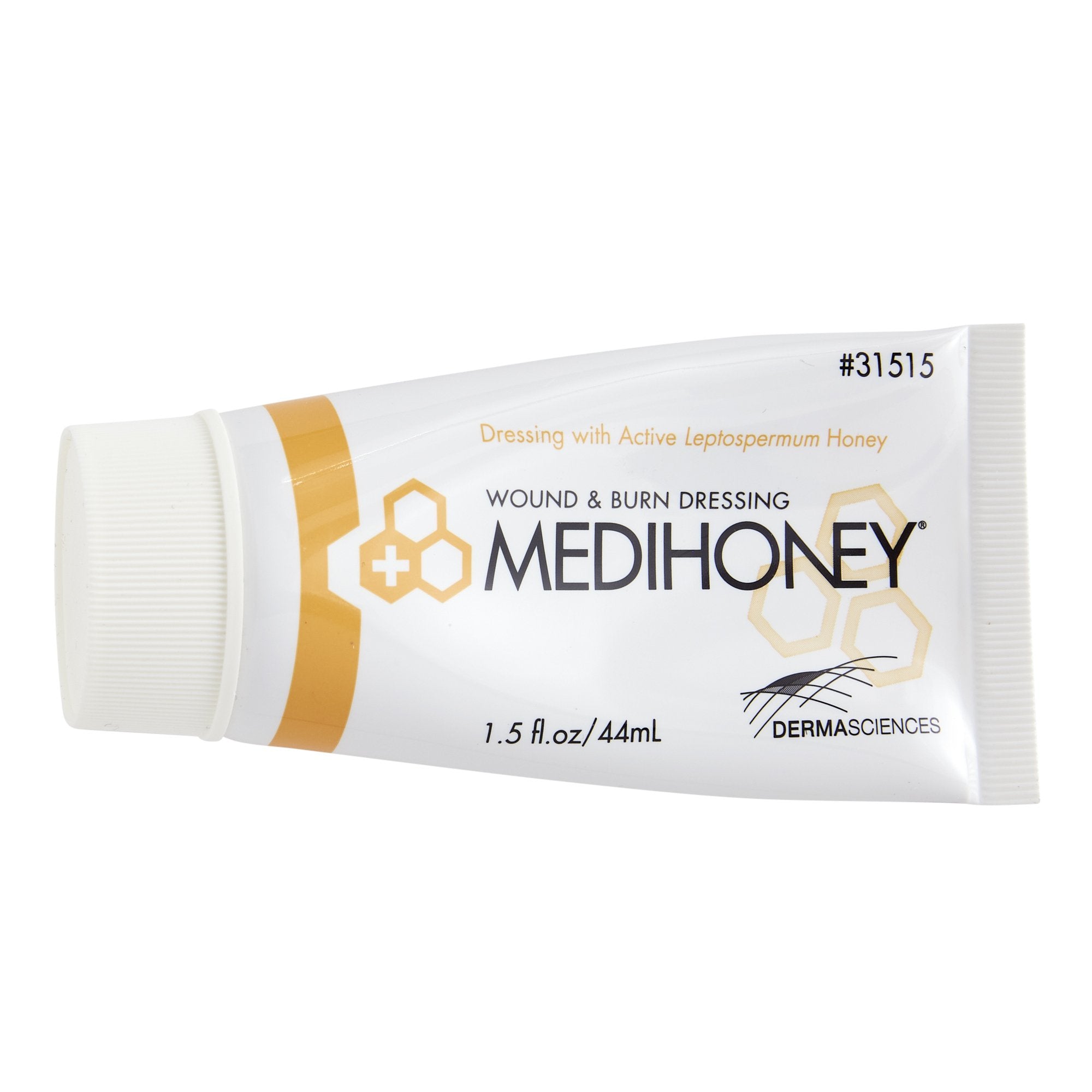Integra Lifescience Medihoney Paste Dressing, 1.5 fl oz Tube, Applicator 31515
