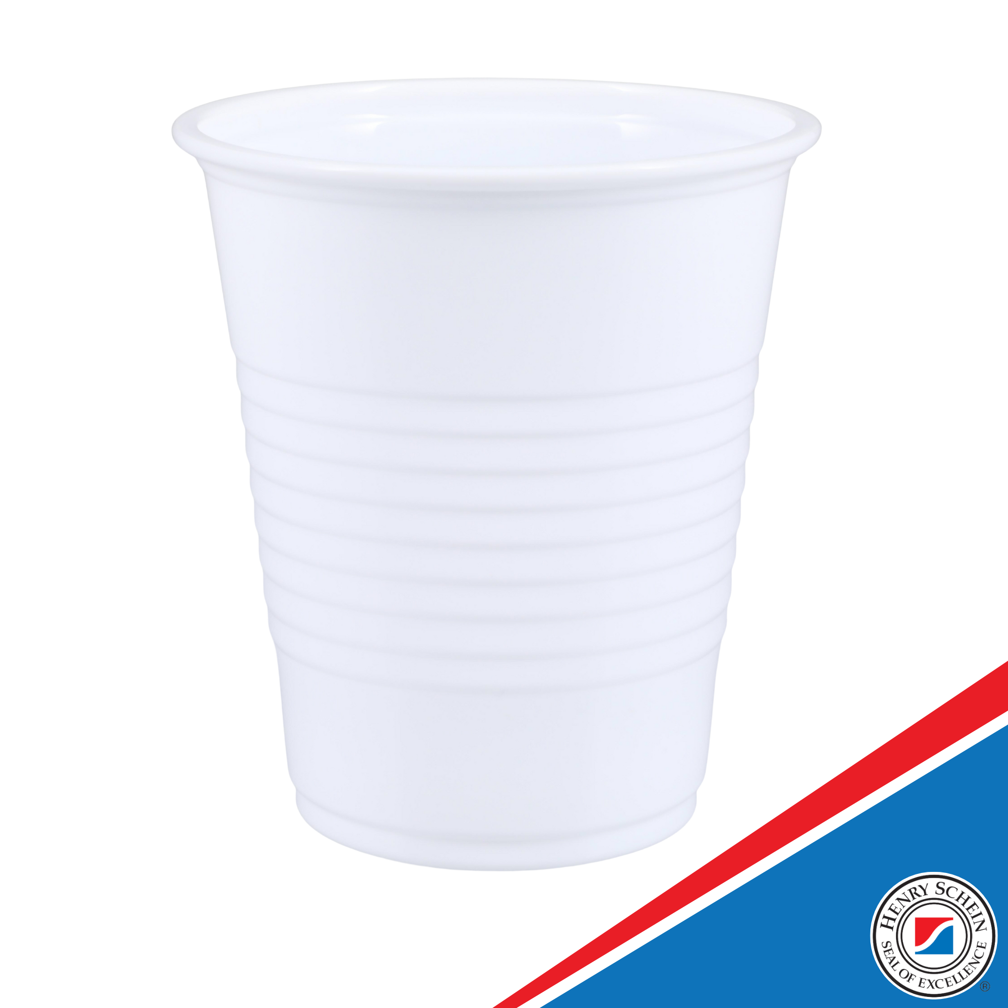 Essentials Healthcare Products Plastic Drinking Cups - White 5 oz Disoposable Cups for Cold Beverages, Parties, Office, or Medical Use - Durable & Convenient