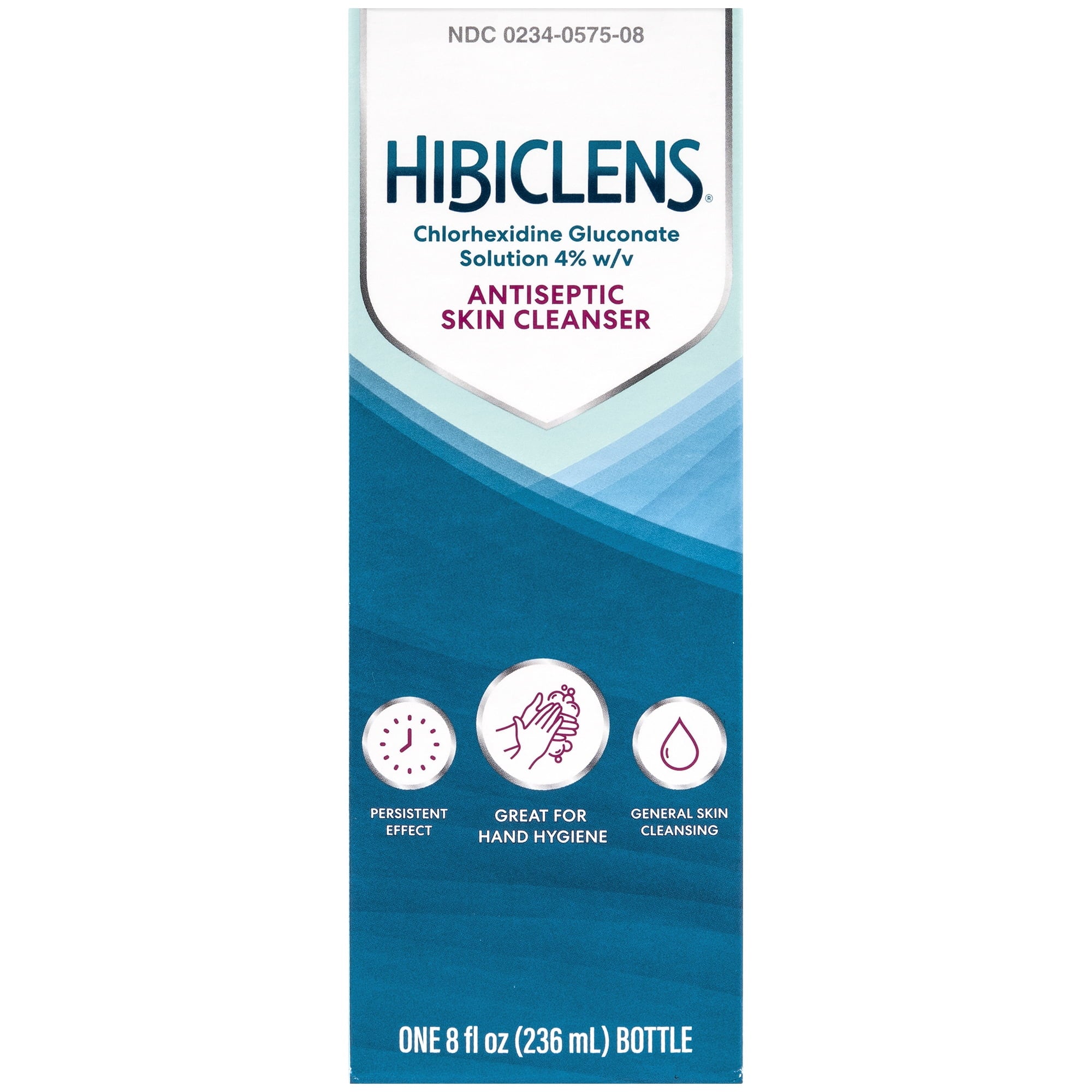 Hibiclens Antimicrobial Liquid Antiseptic Soap and Skin Cleanser, 8oz