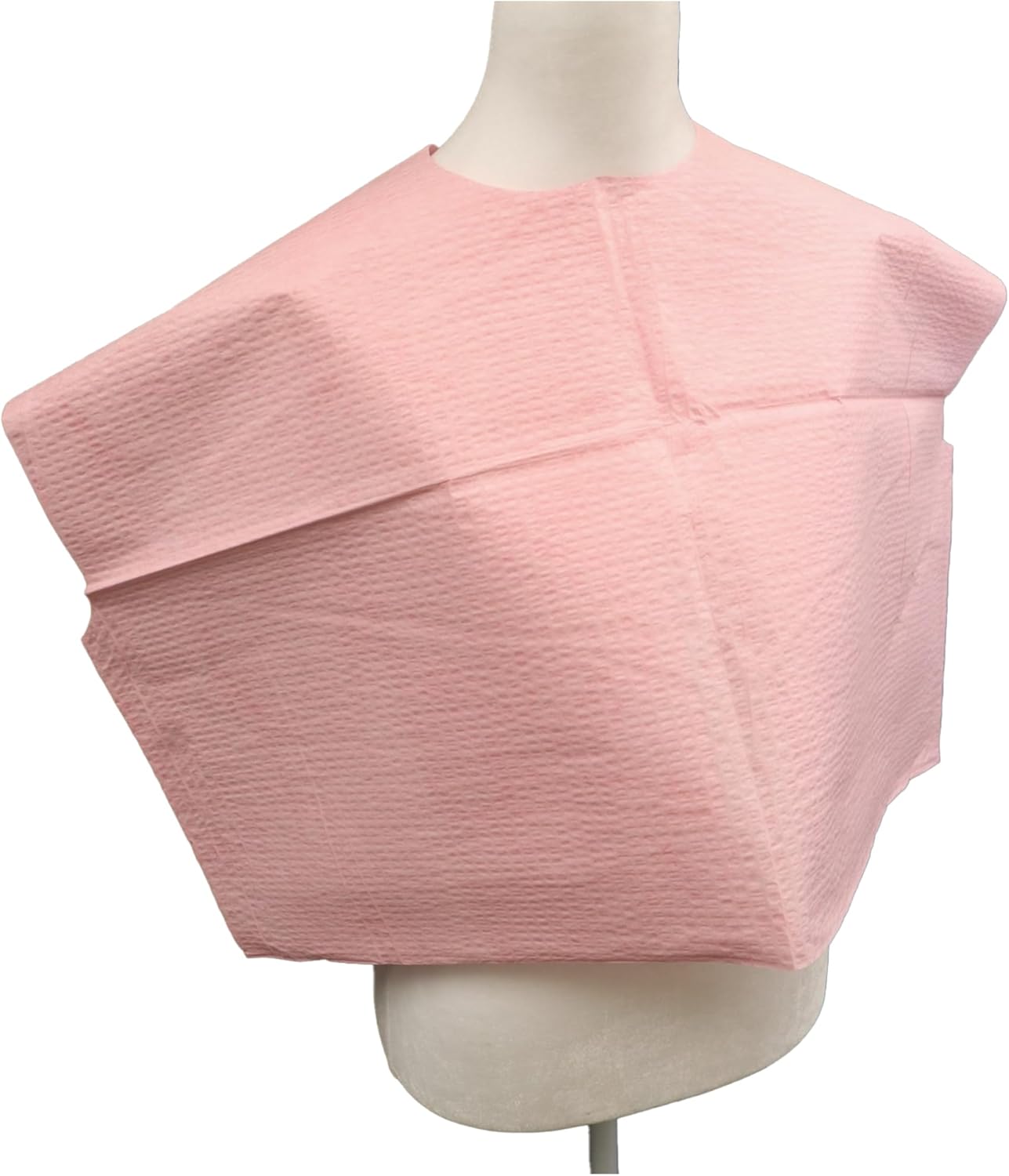 Disposable Exam Cape – 100/Case, 3-Ply Tissue/Poly, 30" x 21", Waist-Length Coverage for Patient Comfort & Protection