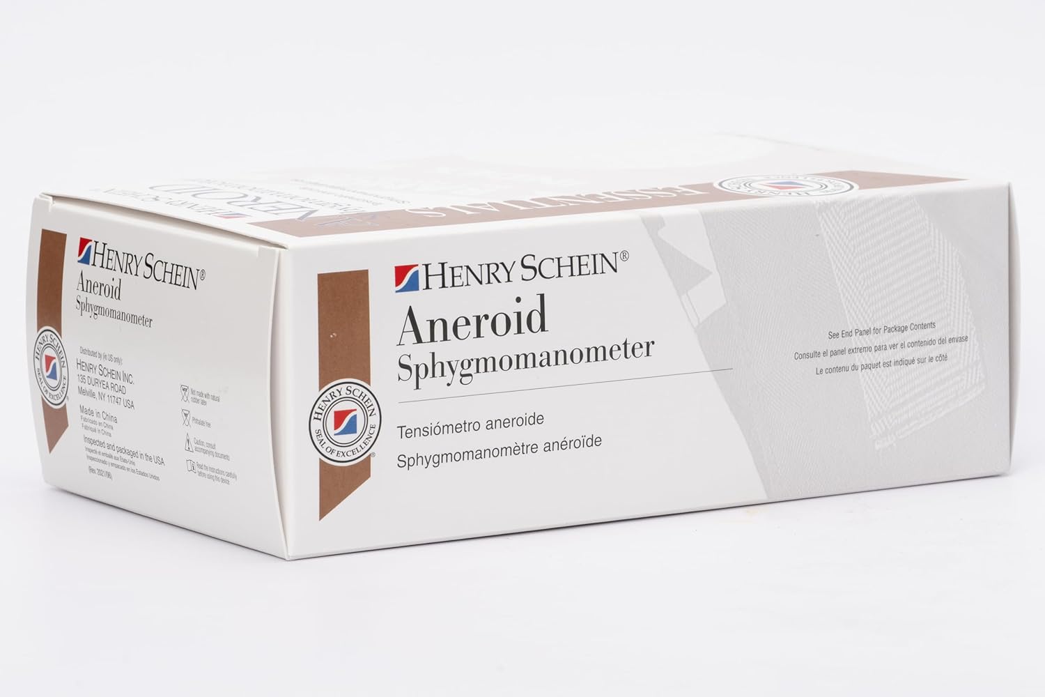 Essentials Economy Aneroid Sphygmomanometer- Child, Navy, Latex, Reusable- Comes with Leatherette Carry Case