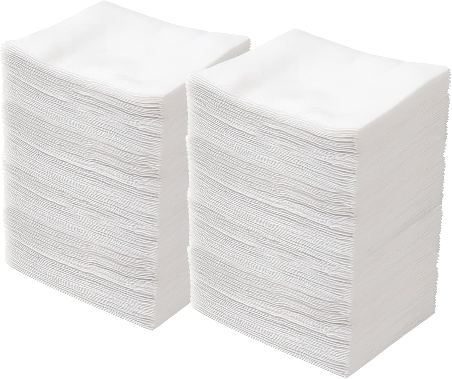 Henry Schein Disposable Washcloths – Airlaid, 10” x 10”, 1000/Case, White, Highly Absorbent, Latex-Free, Non-Sterile – Soft, Durable Wipes for Personal Care, Medical, or Facility Use