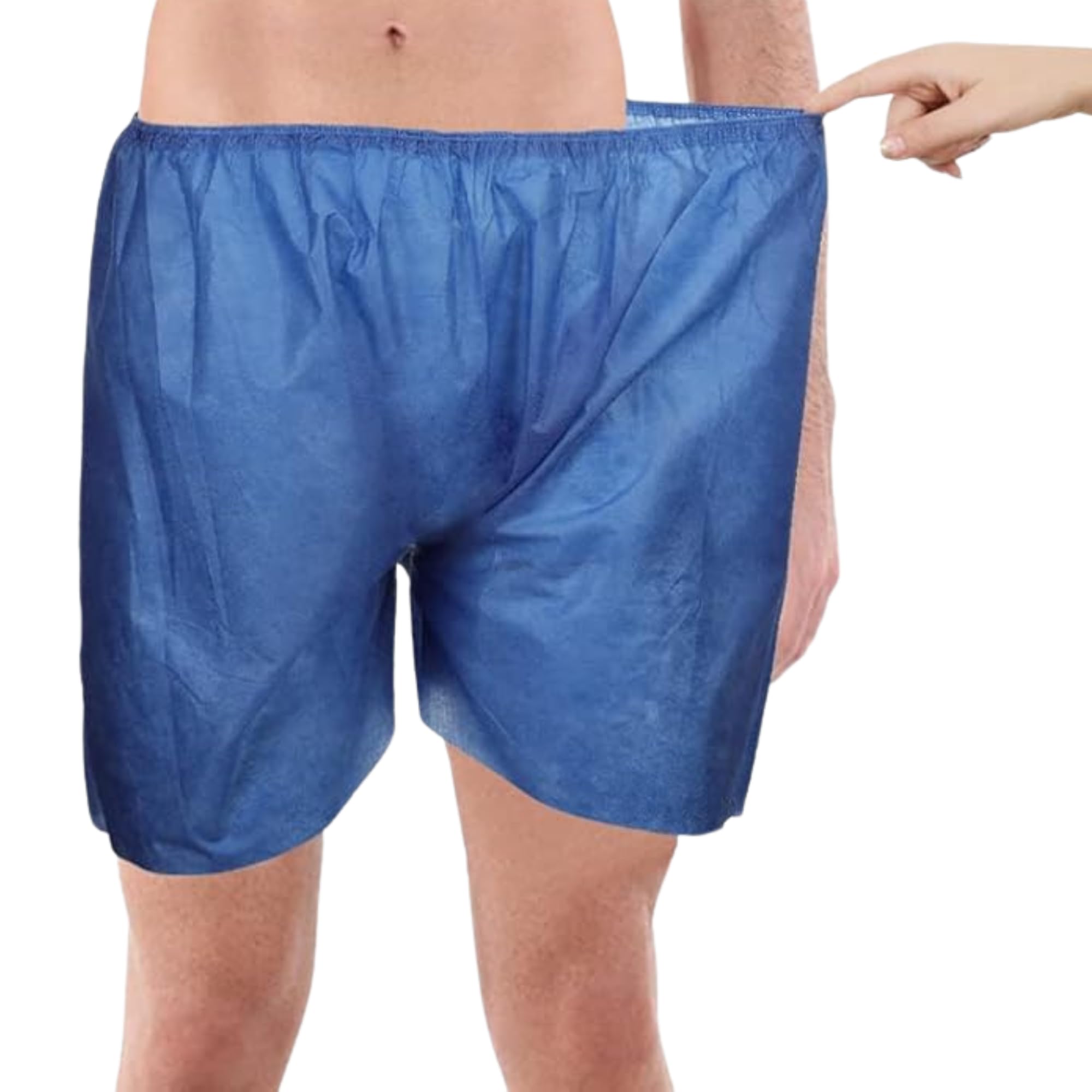 Henry Schein Disposable Exam Shorts – Unisex, SMS Material for Breathable Comfort – Medical Patient Apparel
