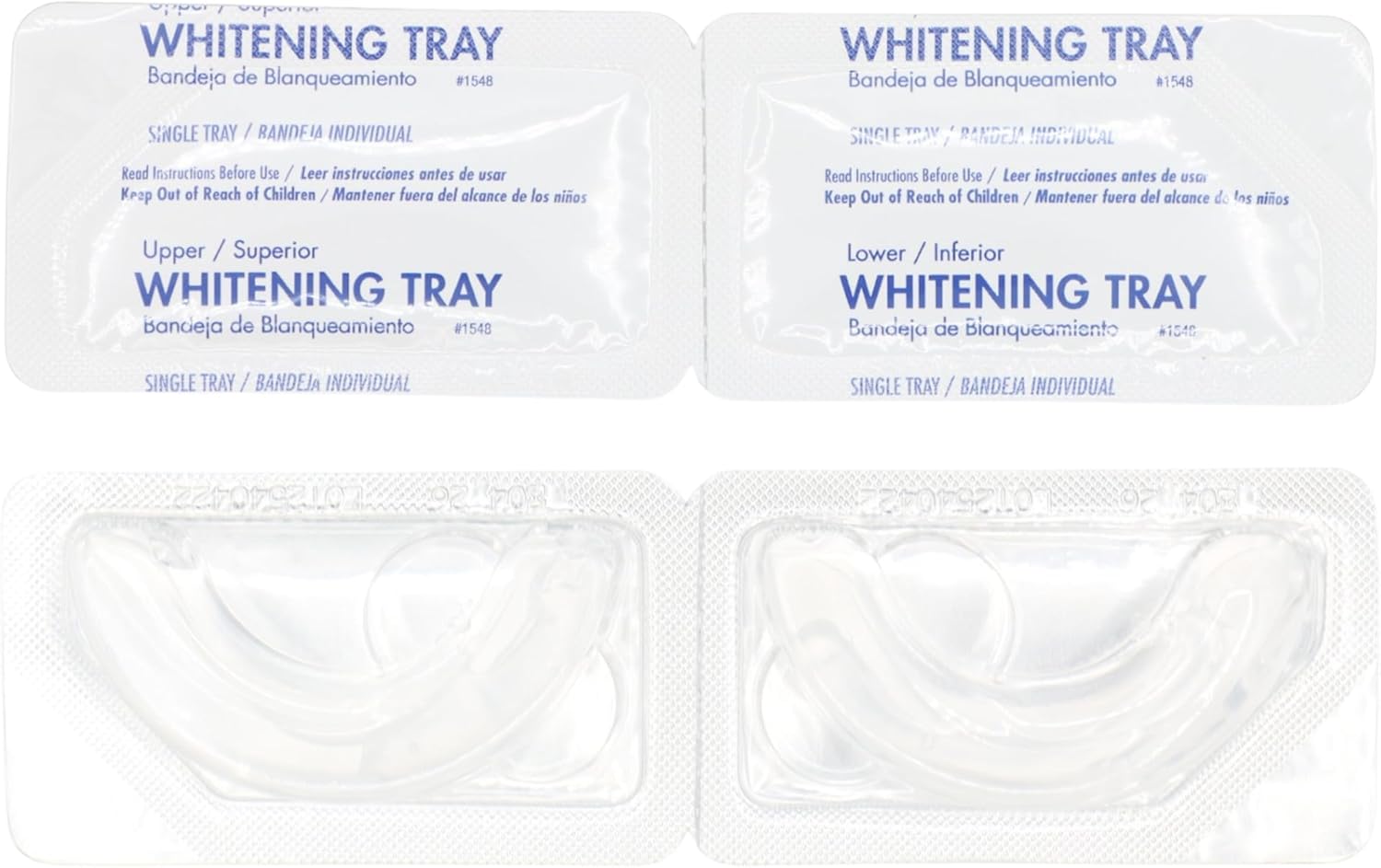 Natural Elegance at-Home Teeth Whitening Kit – 7 Pairs of Prefilled Trays (Upper & Lower) – Carbamide Peroxide Gel – Mint Flavor