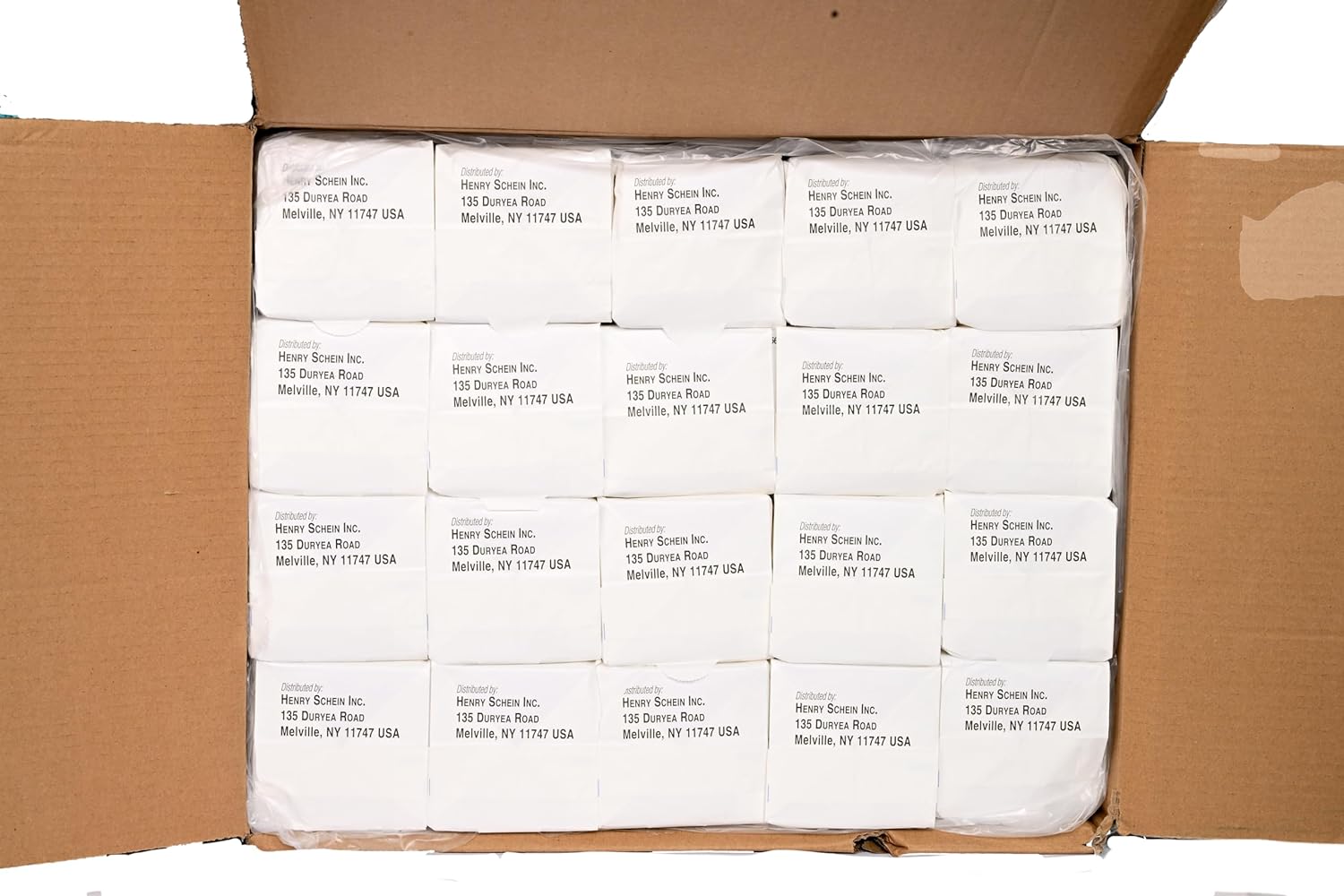 Henry Schein 200/Pack Non-Sterile Gauze Pads 4’’ x 4’’ for Wound Dressing Gauze Sponge-Pads for Wound Care - 8-Ply - 100% Cotton & Highly Absorbent