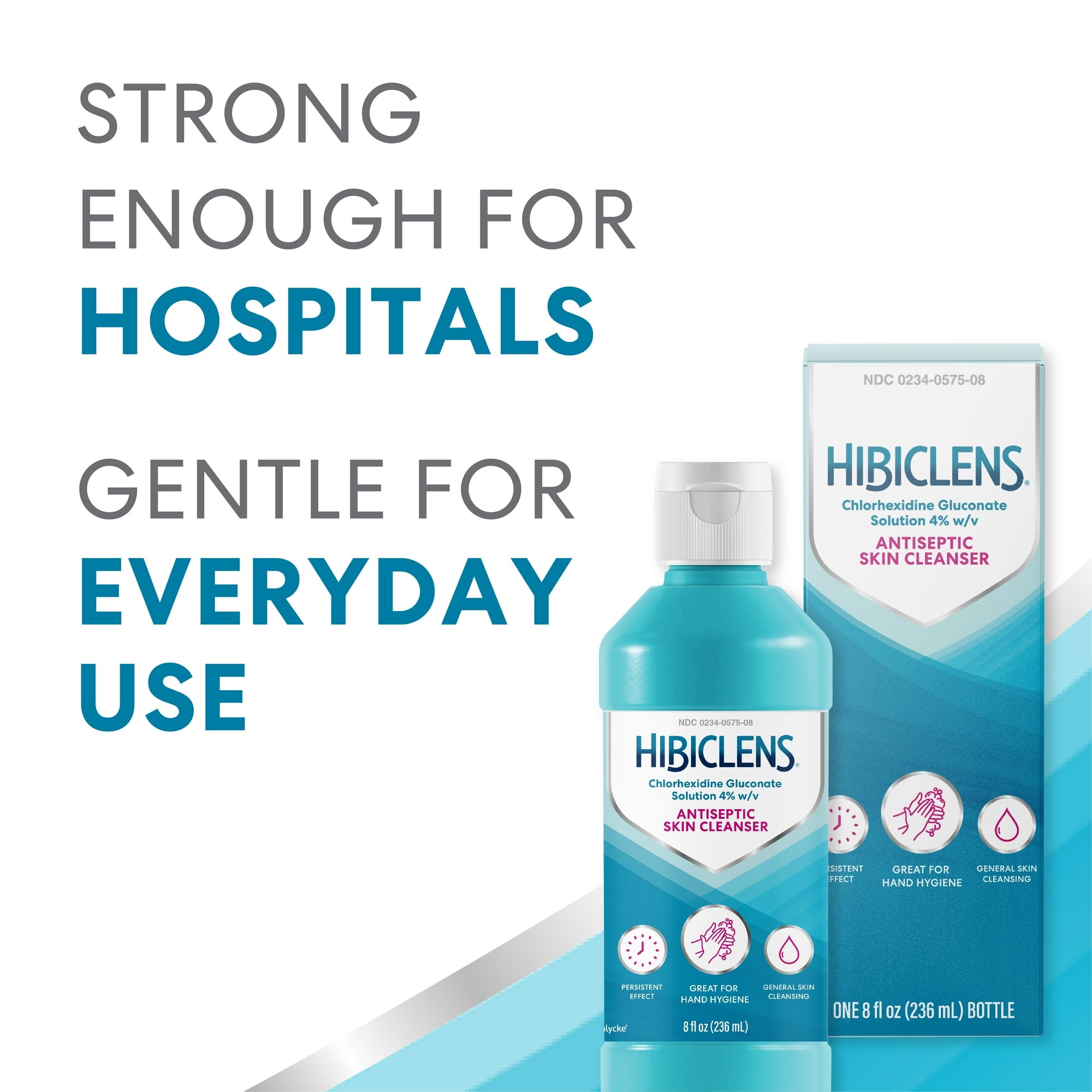 Hibiclens Antimicrobial Liquid Antiseptic Soap and Skin Cleanser, 8oz