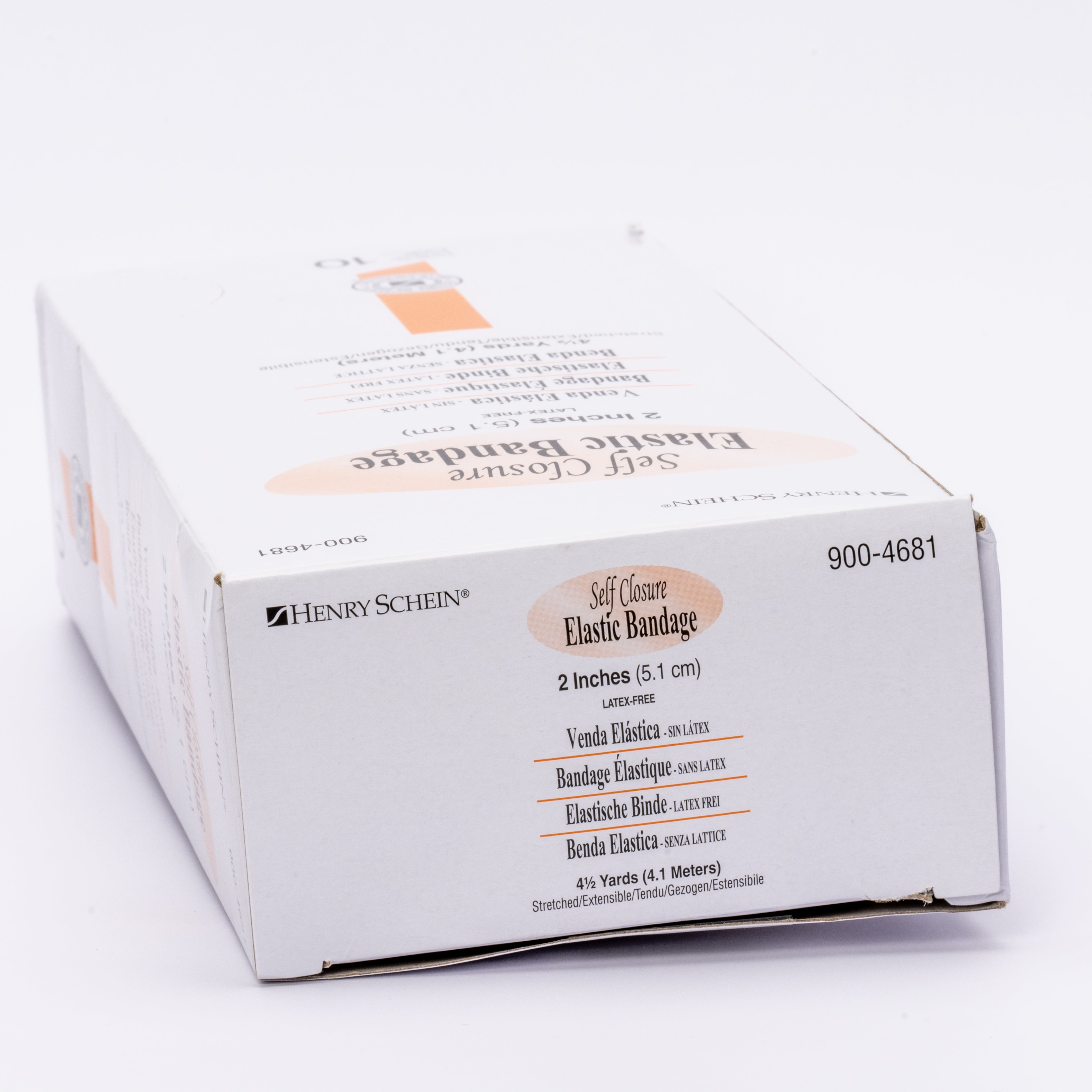 Henry Schein Self Closure Elastic Bandage with Velcro, Non-Sterile