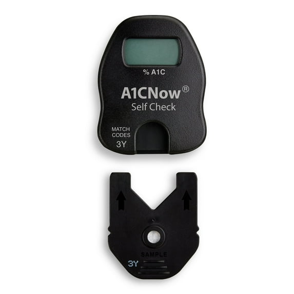A1CNow® SelfCheck – At-Home A1C Monitoring System with Analyzer & 4 Test Strips