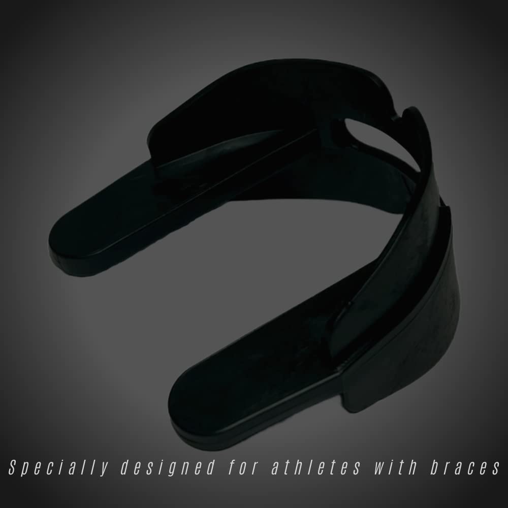 Ultra-Guard All Sport Mouthguard; Specially Designed for Athletes with Braces. Double Protection for Both Upper and Lower Teeth (Without Strap)
