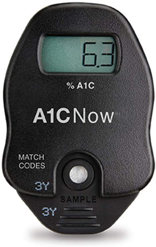 A1CNow® SelfCheck – At-Home A1C Monitoring System with Analyzer & 4 Test Strips
