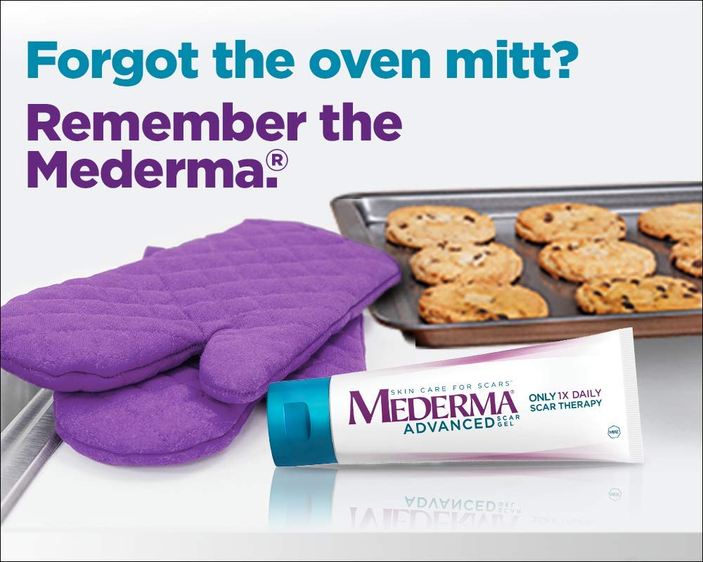 Mederma Advanced Scar Gel - 1x Daily - Reduces The Appearance of Old & New Scars - #1 Doctor & Pharmacist Recommended Brand for Scars - 1.76oz.