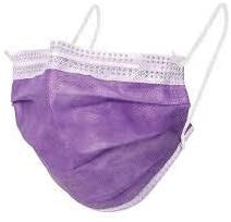 Richmond 400589 Path-O-Guard Level 3 Face Mask, Anti-Fluid, Lavender (Pack of 50)