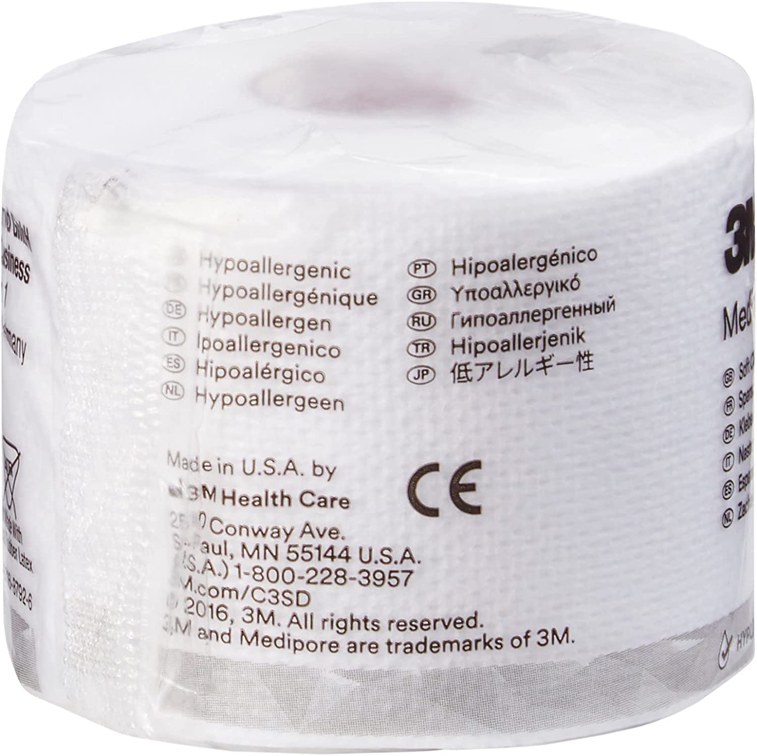 3M Medipore Soft Cloth Surgical Tape - 2" x 10 yds 2862 Ea