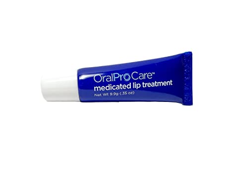 Oral ProCare Medicated Lip Treatment; Medicated Lip Gel; Invisible Gel Treatment for Lips and Healing of Cold Sores (0.35 ounce tube)
