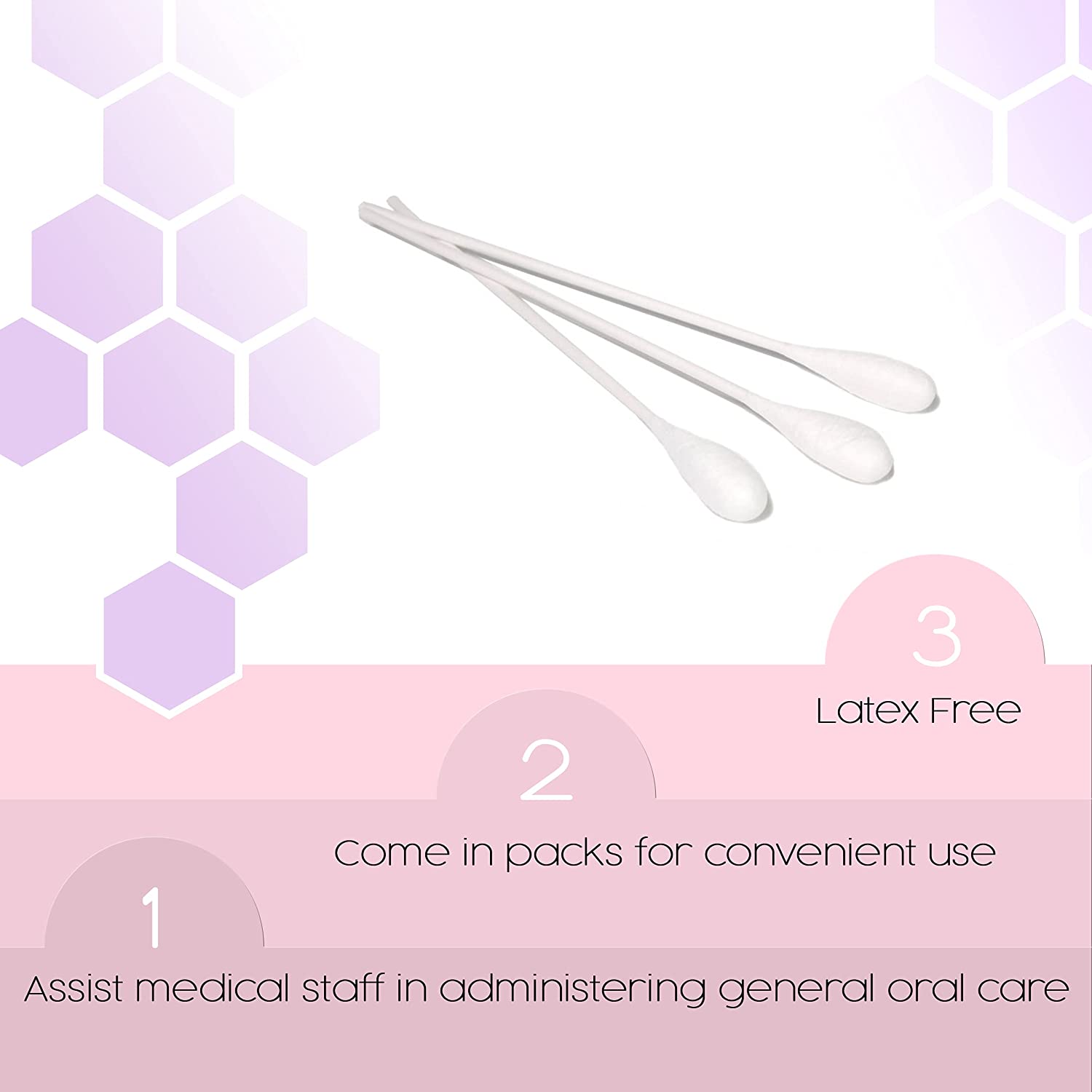 Dukal Lemon Glycerin Swabsticks 4 inch. Pack of 25 applicators. Lemon Flavored Swabsticks for Oral Care. Non-sterile swabsticks for Medical Applications. Convenient triples. Single use.