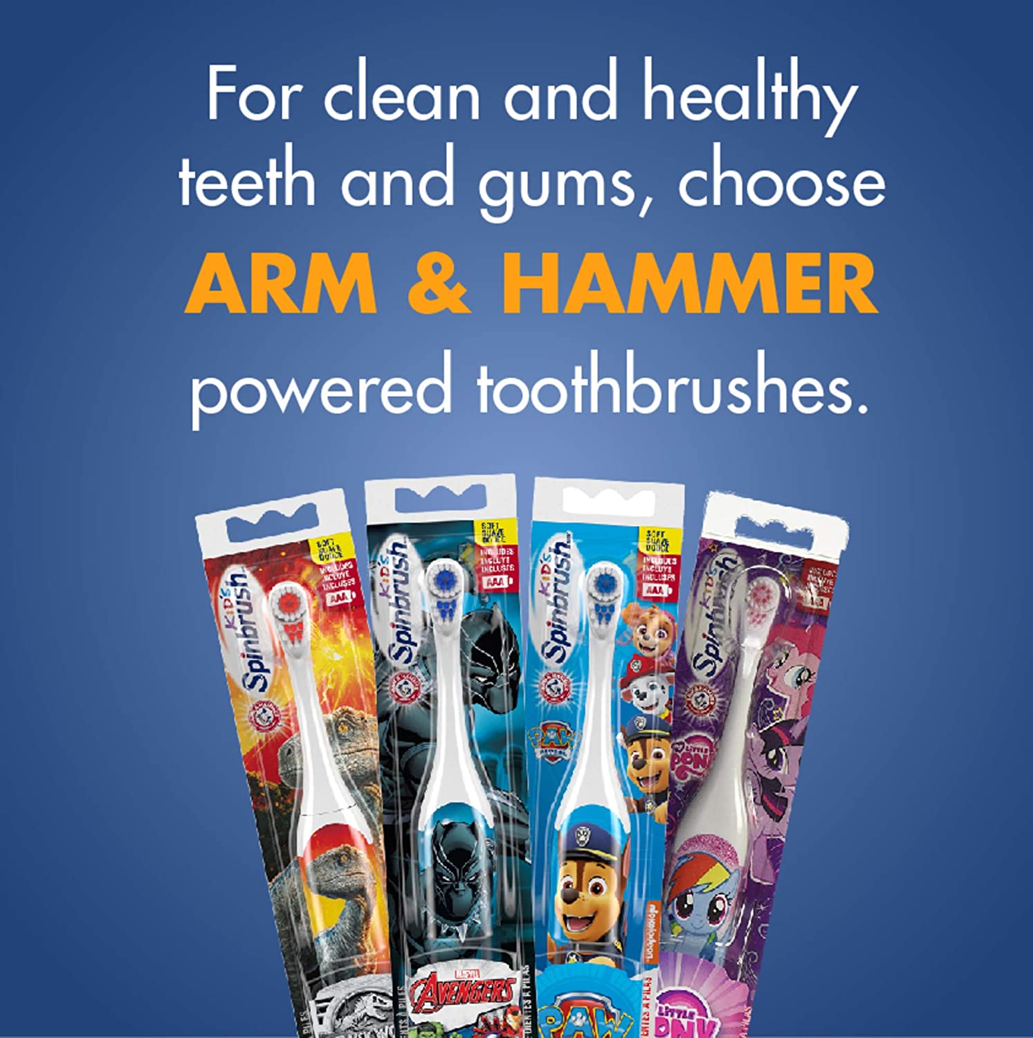Arm & Hammer Kid’s Spinbrush Spiderman Powered Toothbrush, 1 count