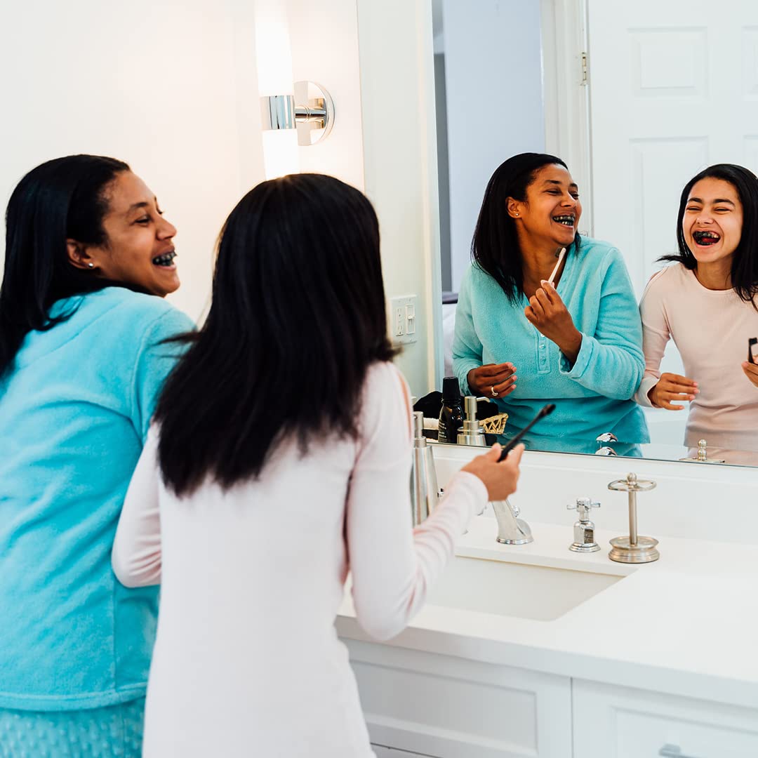 Hello Activated Charcoal Epic Teeth Whitening Fluoride Free Toothpaste and Toothbrush, Fresh Mint and Coconut Oil, Vegan, SLS Free, Gluten Free and Peroxide Free, 4 Ounce