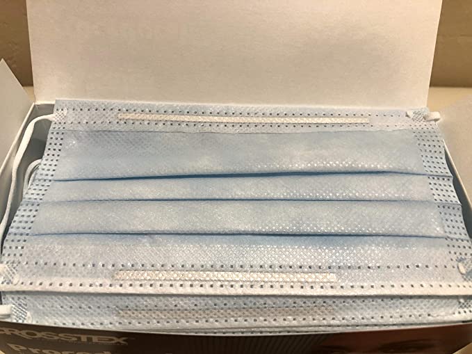 Crosstex Securefit Earloop Mask, Blue GCPBLSF