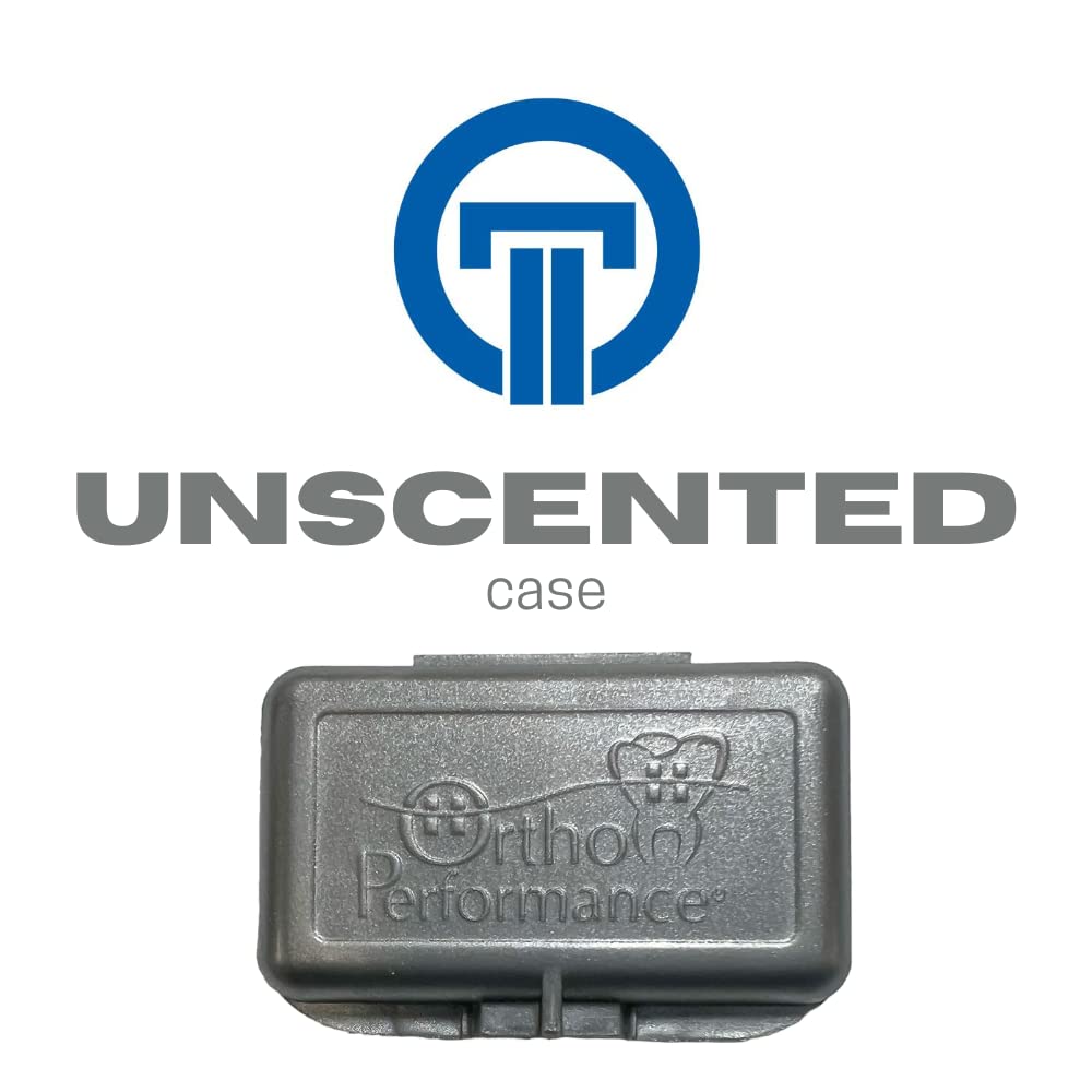 Ortho Performance Relief Orthodontic Wax; Relief for Braces. 10 packs of Relief Wax with Unscented Cases by Ortho Technology