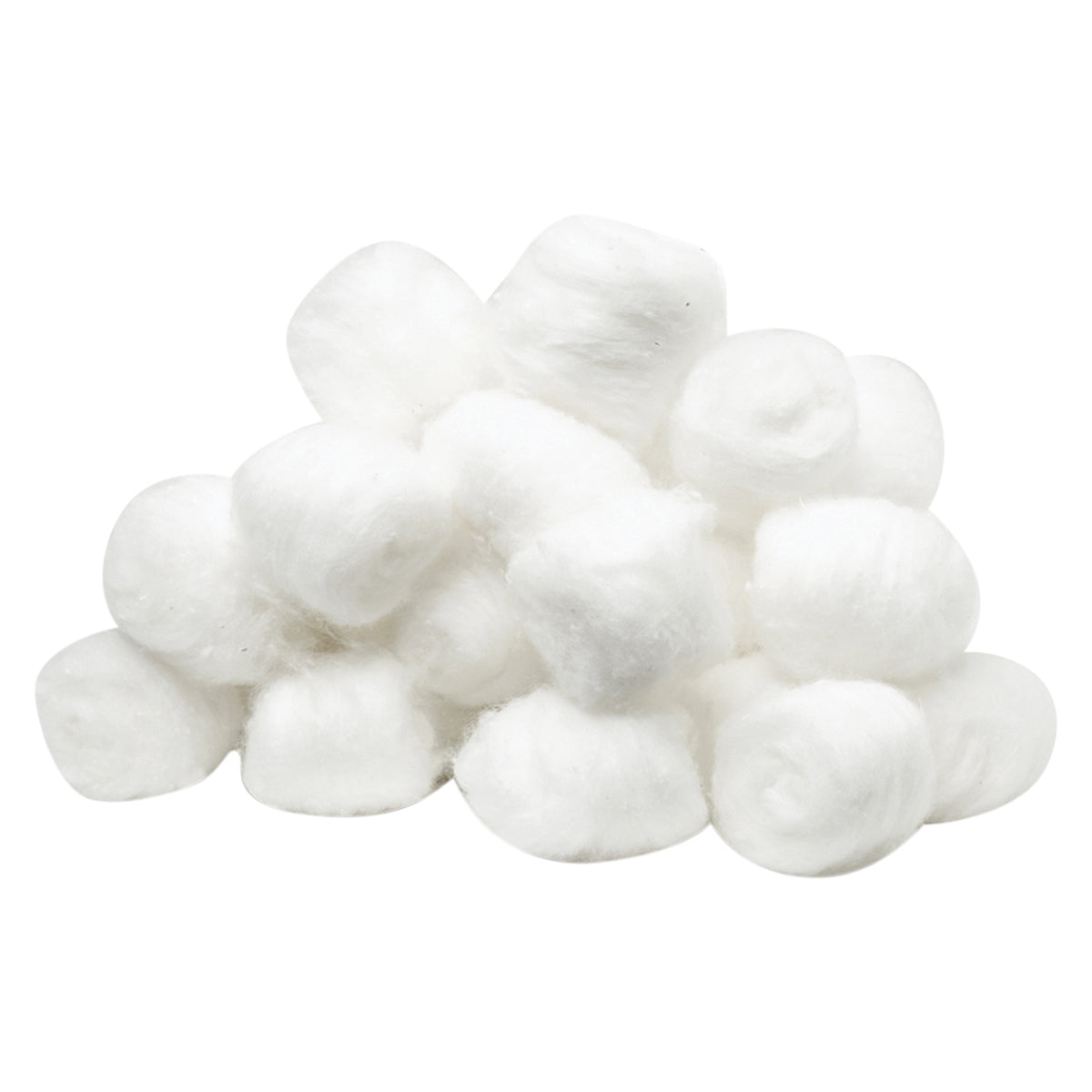 Henry Schein Reflective Shield Plus White Cotton Ball Non-Sterile Large- Highly Absorbent Cotton Balls for Medical, Cosmetic, and Personal Care - 2000/CS