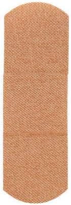 Johnson and Johnson Band-Aid Flexible Fabric Adhesive Bandages 1" X 3", Beige, Sterile (Box of 100)