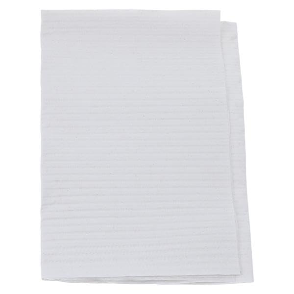 Dri-Gard Patient Towels 3-Ply Tissue/Poly – 13” x 19”, 500/Case, Disposable, Opaque Linen Finish – Durable, Fluid-Resistant Towels for Medical, Dental, or Personal Use