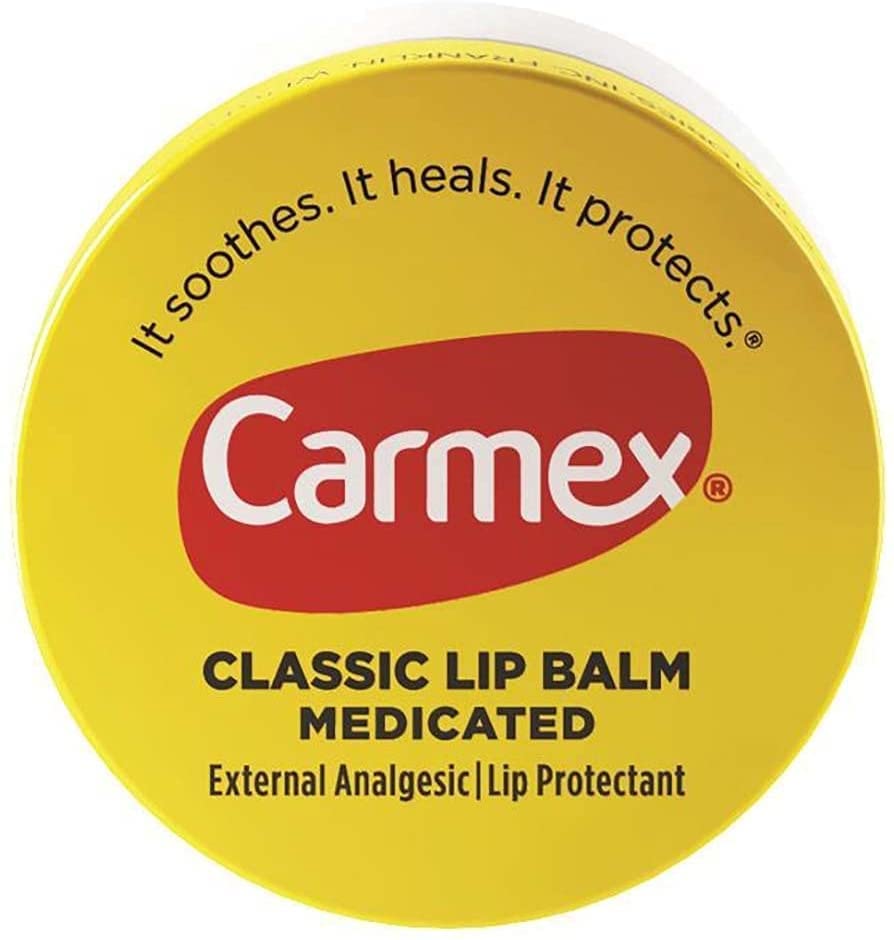 Carmex Classic Lip Balm Medicated 0.25 oz (Packs of 6)