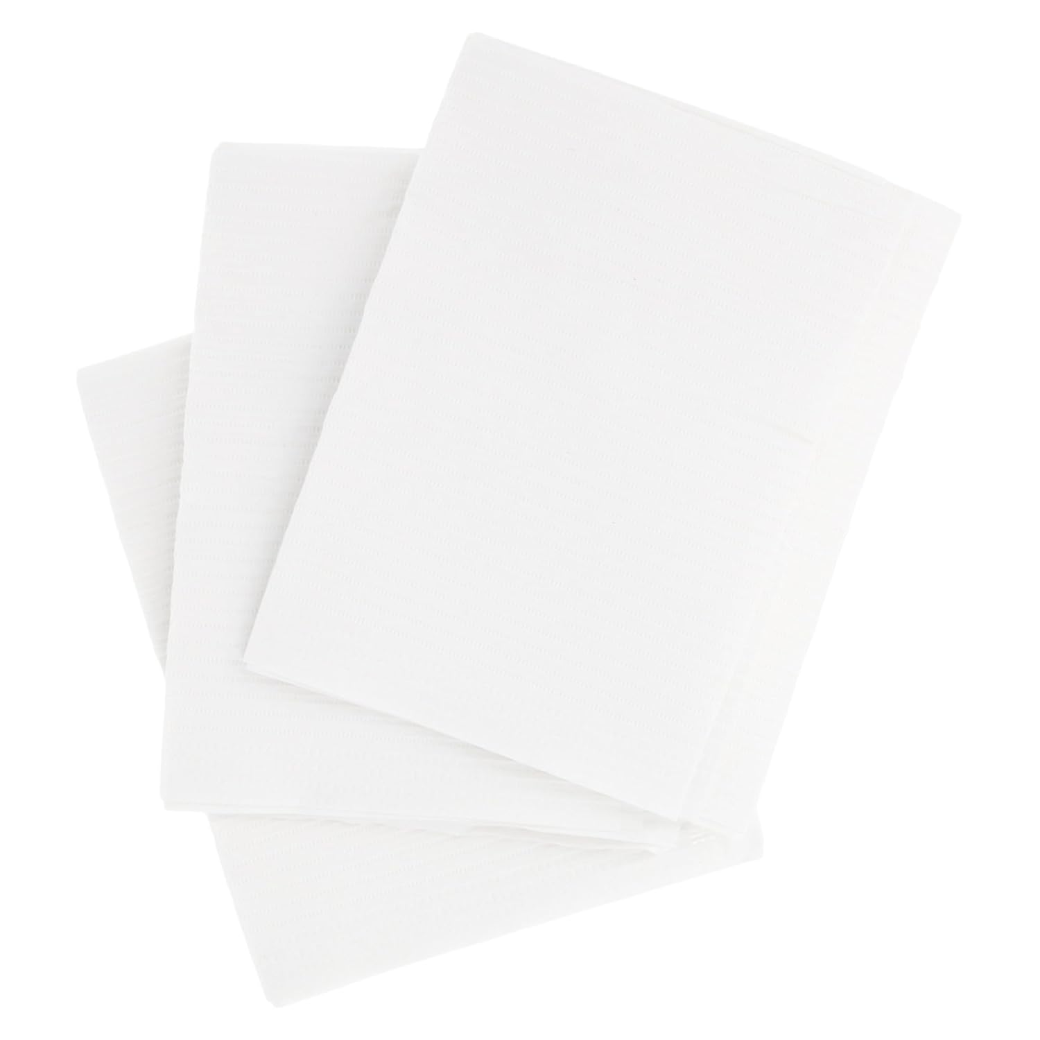 Dri-Gard Patient Towels 2-Ply Tissue/Poly – 13” x 19”, 500/Case, Disposable, Opaque Linen Finish – Durable, Fluid-Resistant Towels for Medical, Dental, or Personal Use