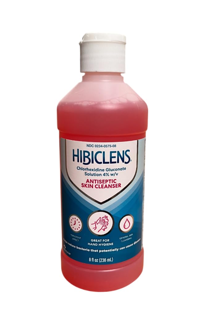 Hibiclens Antimicrobial Liquid Antiseptic Soap and Skin Cleanser, 8oz