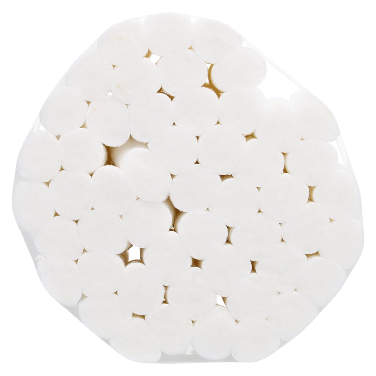 Henry Schein Size 2 Medium Cotton Rolls – 1.5” Length, 0.375” Diameter, 2000/Box – Non-Sterile, White, Latex-Free – Ideal for Dental and Medical Use