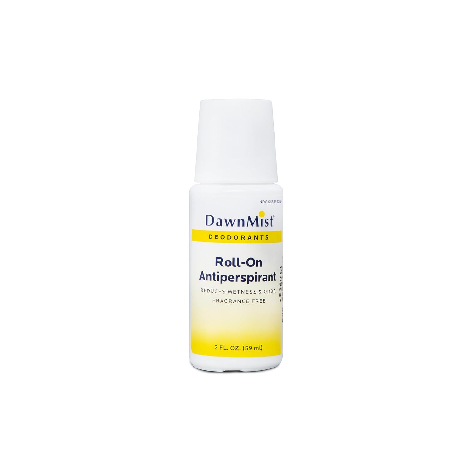 Dukal Dawn Mist Antiperspirant Deodorant, 2 oz., Unscented, Roll-On (Pack of 96) RD20