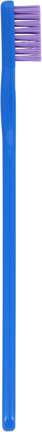 Henry Schein Acclean Child Toothbrush, Assorted Neon Colors, 24-Tuft Narrow Head, Soft Bristles, Manual Straight Handle, Individually Wrapped