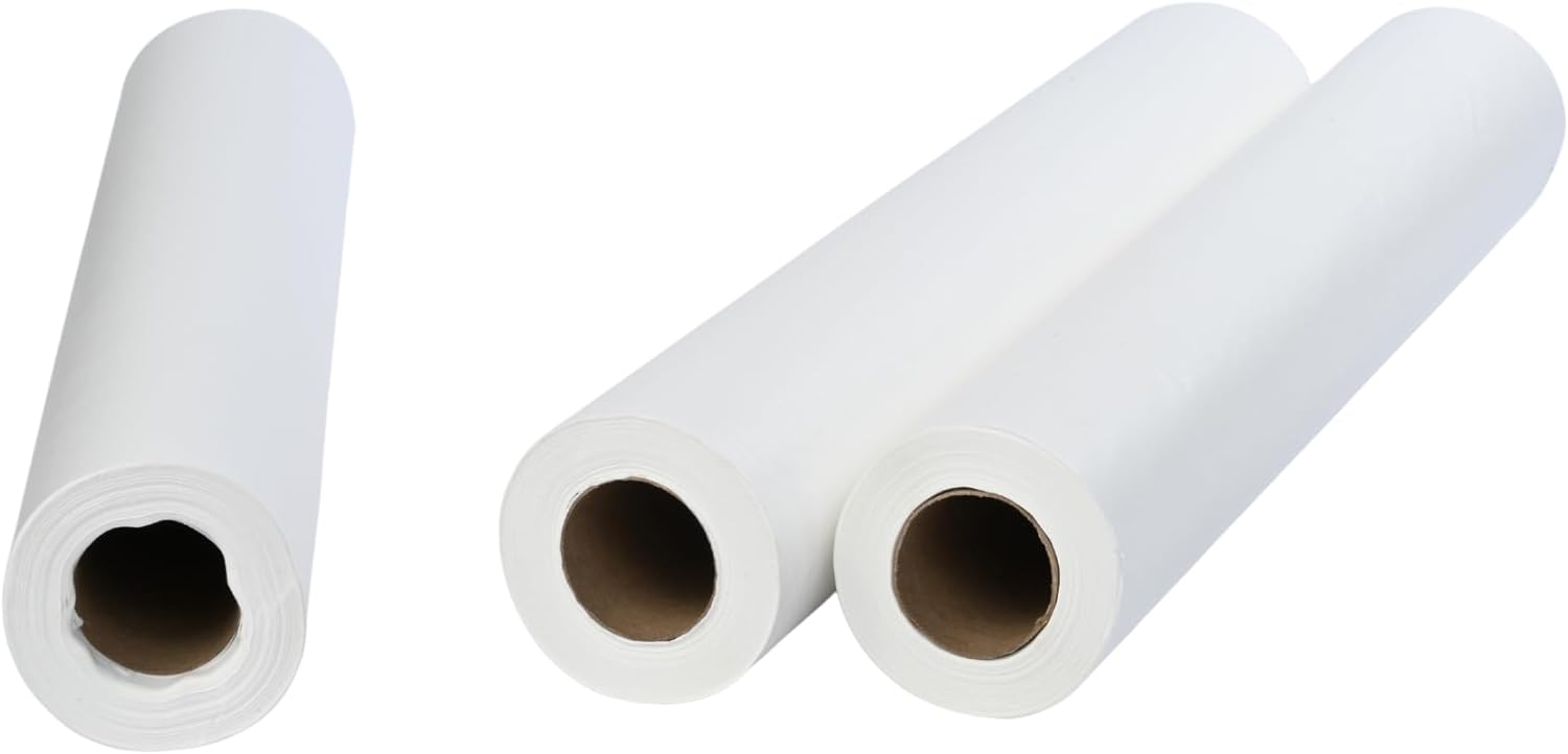 Henry Schein Exam Table Paper Smooth White Smooth Disposable Paper Roll for Patient Protection