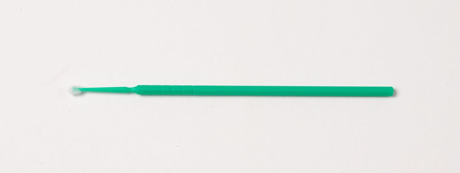 Henry Schein Bendable Micro Applicator, Fine Tip, Disposable, Bendable Neck for Precision Application - Latex-Free Microbrush Swabs for Dental, Medical, and Cosmetic Use