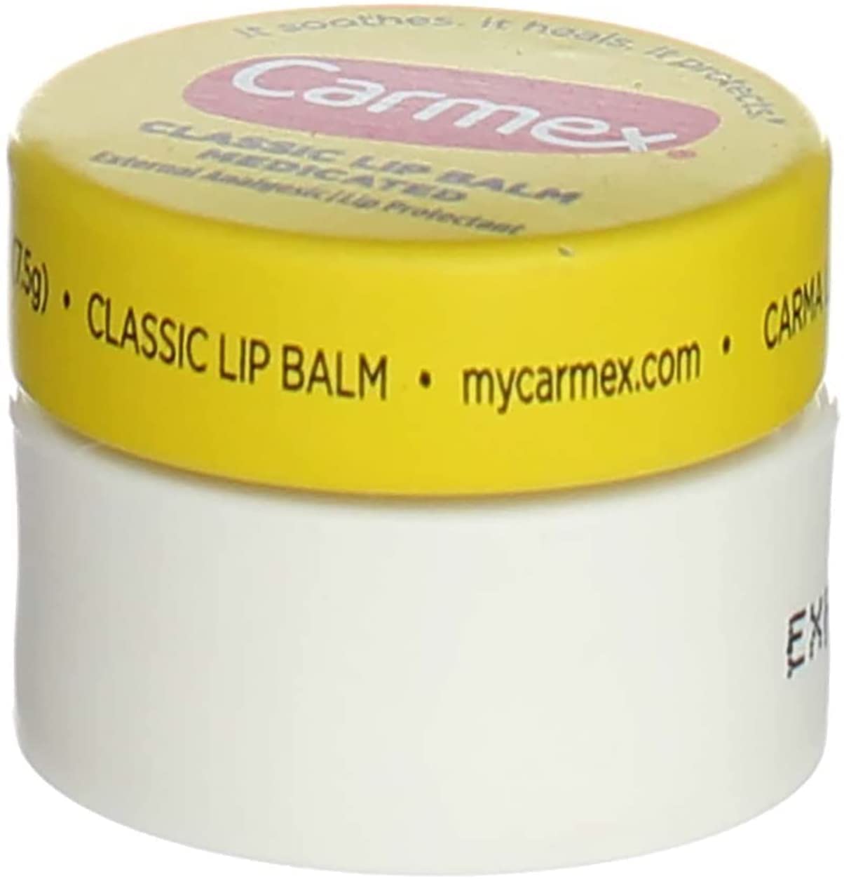Carmex Classic Lip Balm Medicated 0.25 oz (Packs of 6)