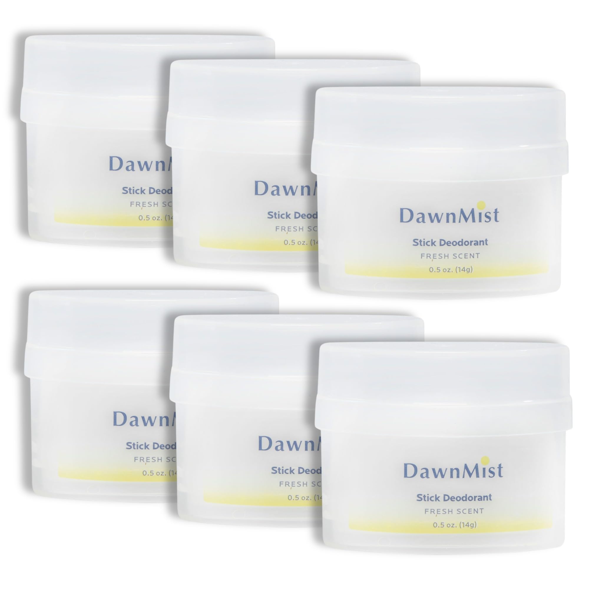 Dukal DawnMist Stick Deodorant, 0.5 oz – Clear Formula, Fresh & Clean Scent – Convenient Travel Size