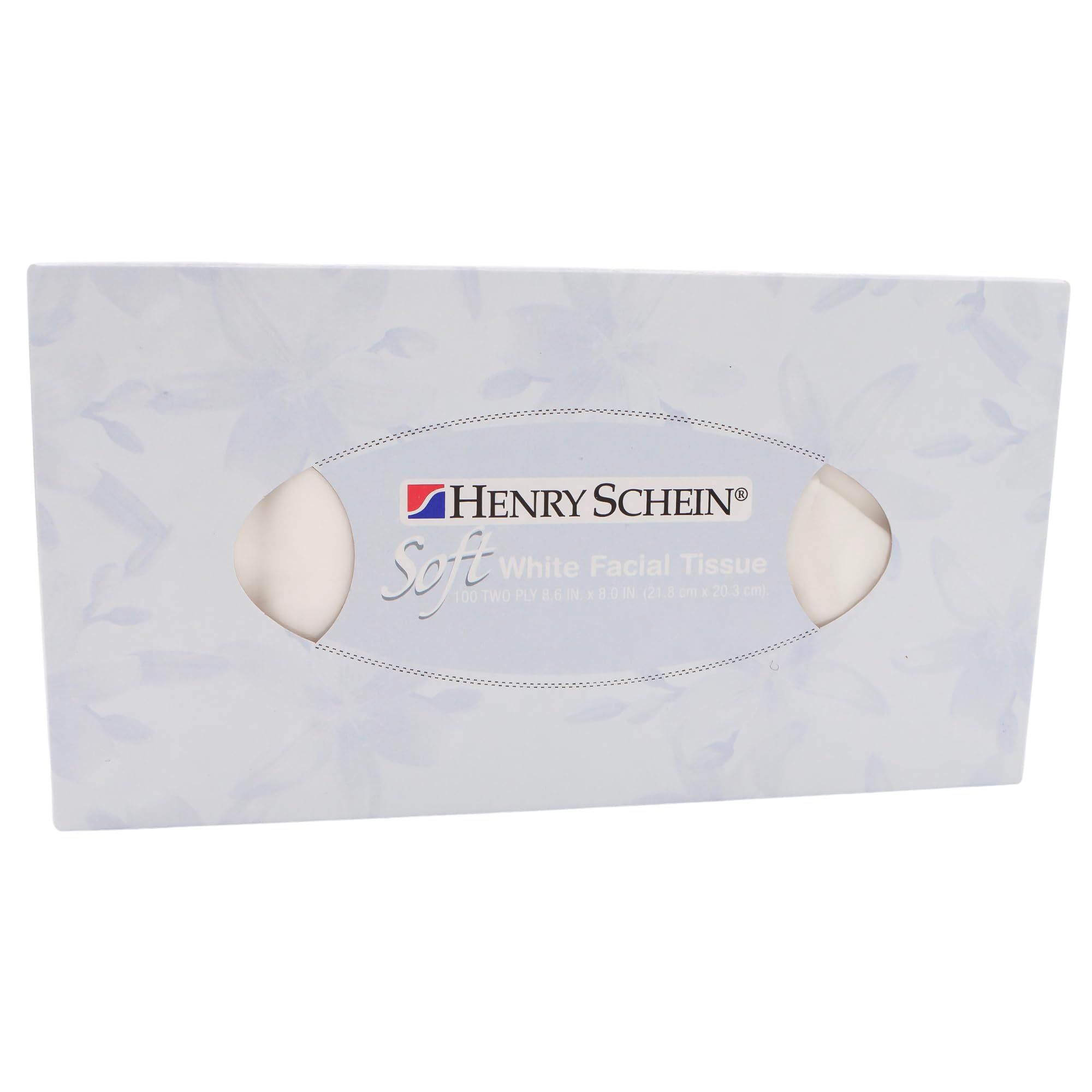 Henry Schein 2-Ply Facial Tissue, 100 Sheets Per Box