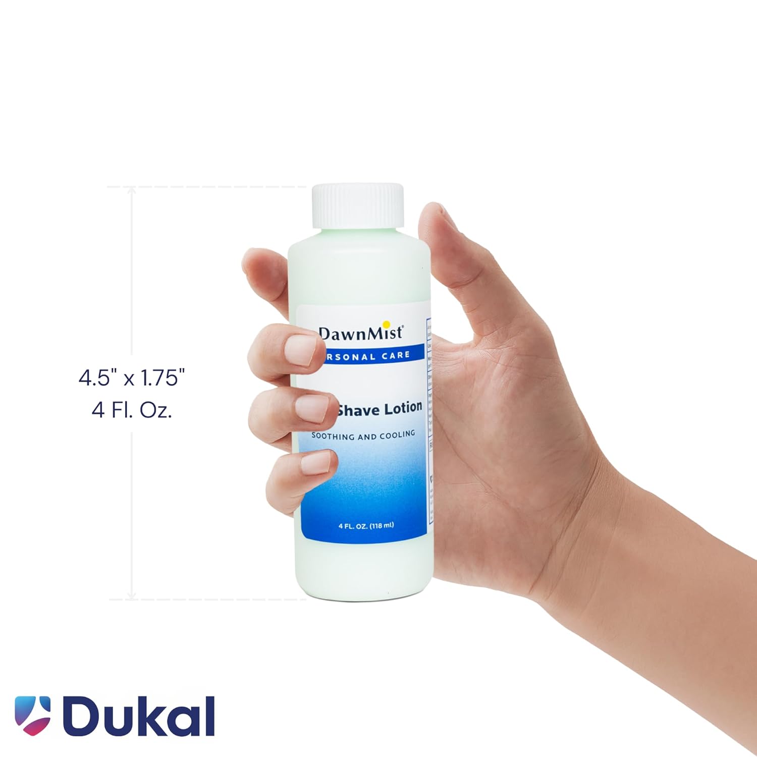 DawnMist Aftershave Lotion – 4 fl oz, Soothing & Moisturizing Post-Shave Formula for Sensitive Skin